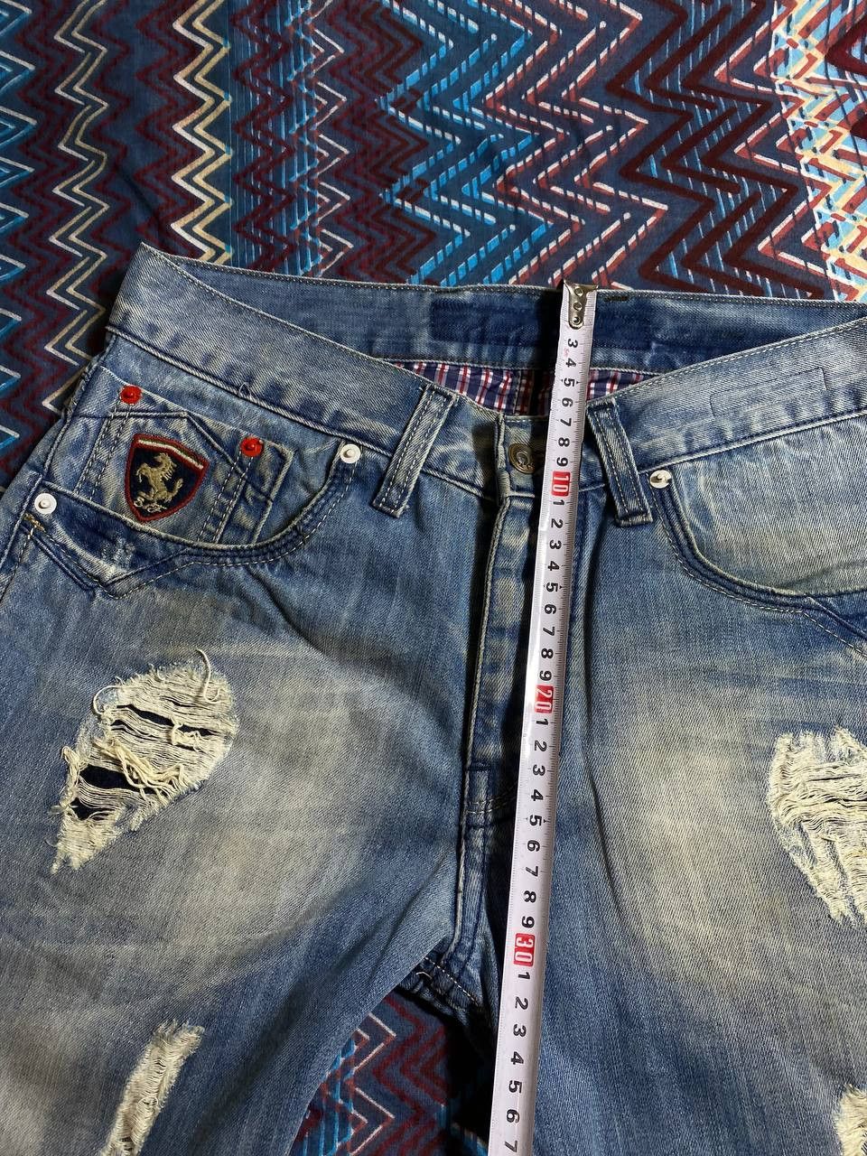 Ferrari Ferrari vintage jeans blue denim pants Size US 30 / EU 46 - 14 Thumbnail