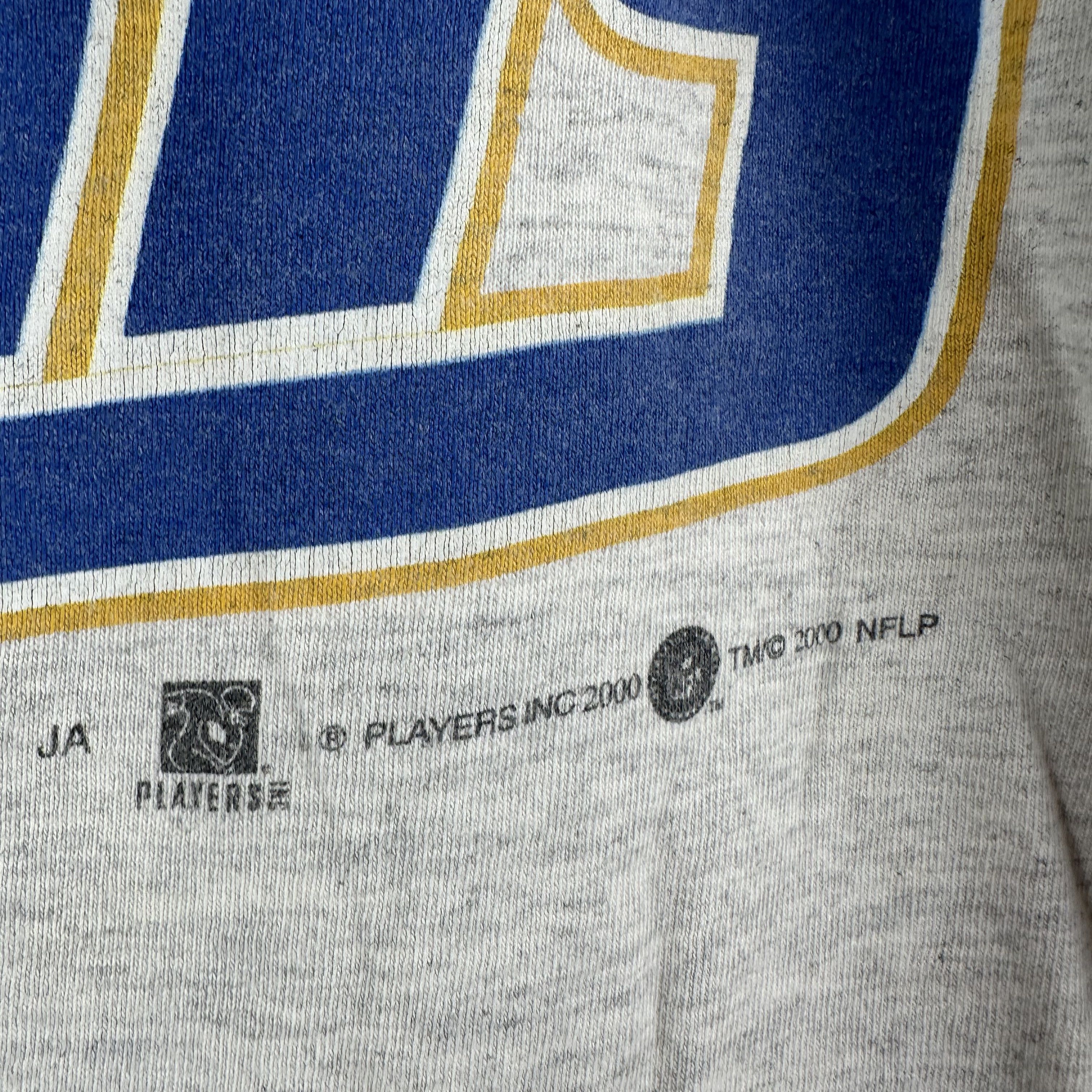 Vintage ​Vintage 2000 Los Angeles Rams NFC Champions Graphic T-shirt Size US XL / EU 56 / 4 - 3 Thumbnail
