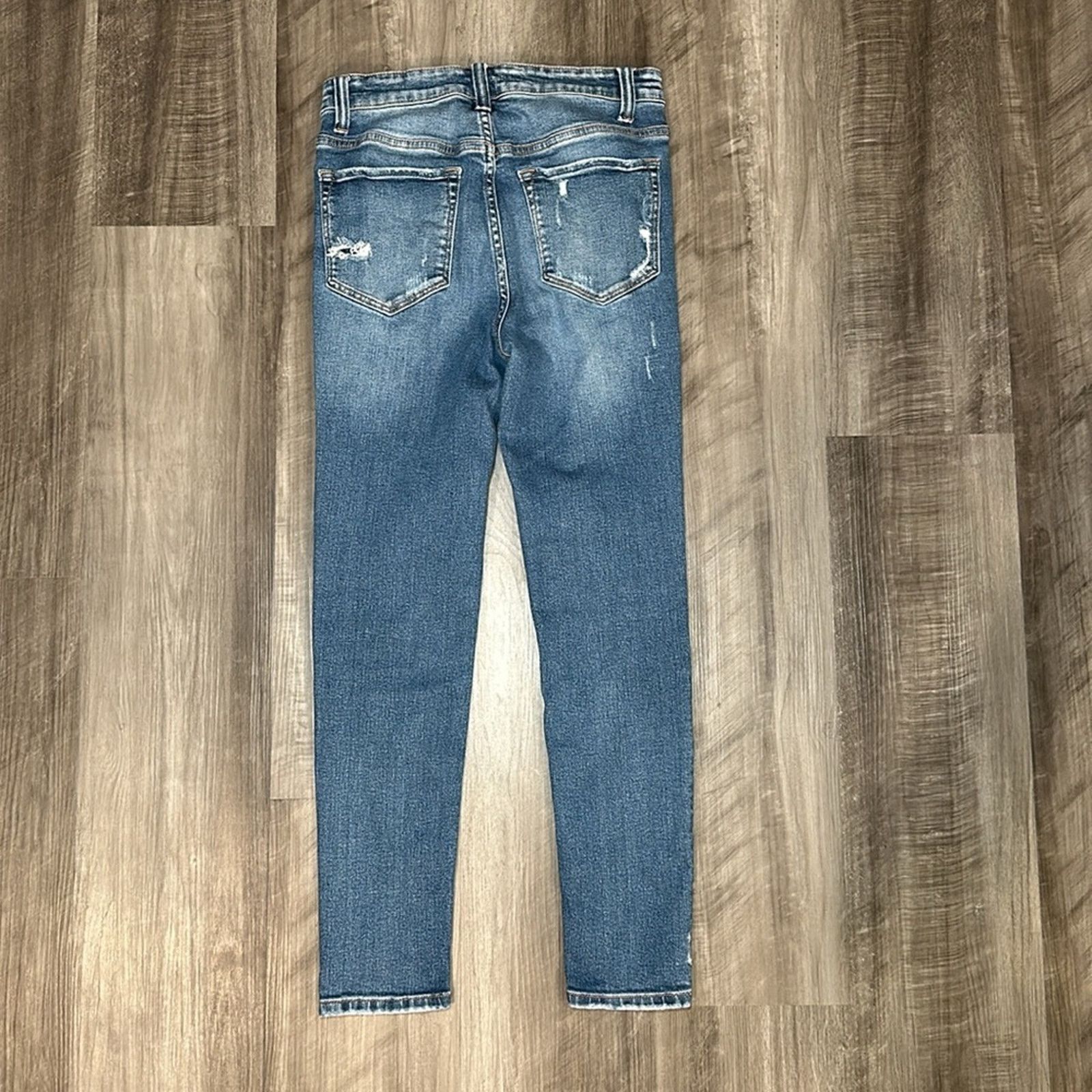 Other Vervet Distressed Skinny Jeans - 27 Size 27" / US 4 / IT 40 - 2 Thumbnail