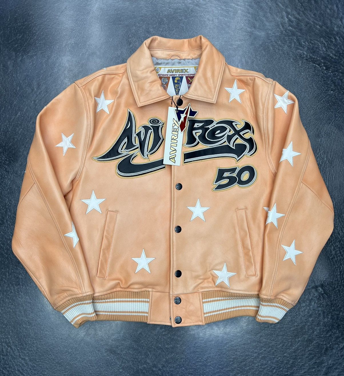 Avirex × HELLSTAR Hellstar Avirex Varsity Jacket Size US M / EU 48-50 / 2 - 1 Thumbnail