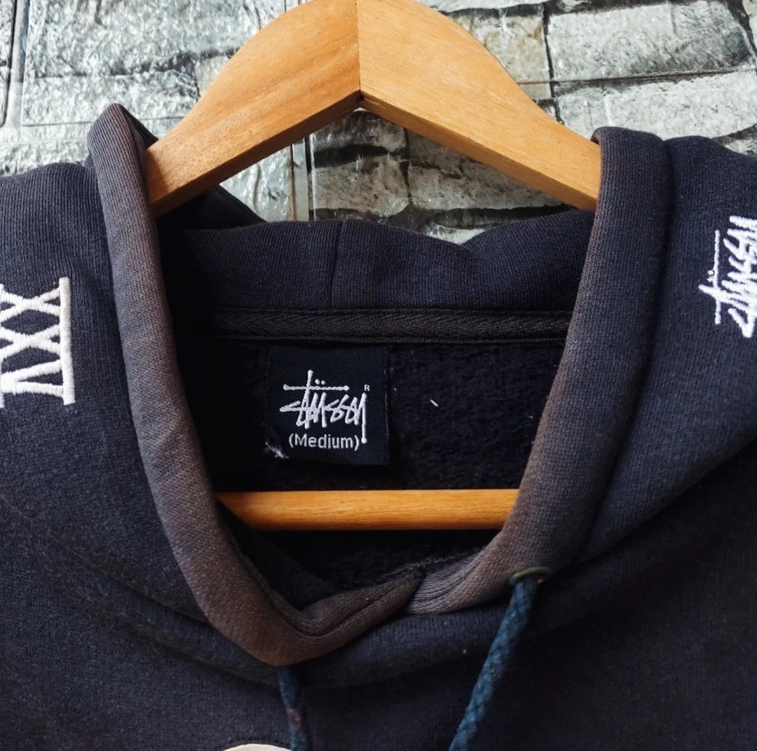 Stussy 90s STUSSY LA 25th Anniversary Pullover Hoodie Size US M / EU 48-50 / 2 - 4 Thumbnail