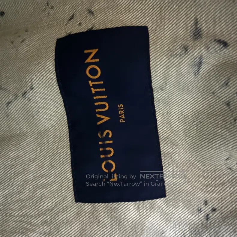 Louis Vuitton Louis Vuitton Latest Grey Logo Letter Single-Breasted Long Size US M / EU 48-50 / 2 - 2 Thumbnail