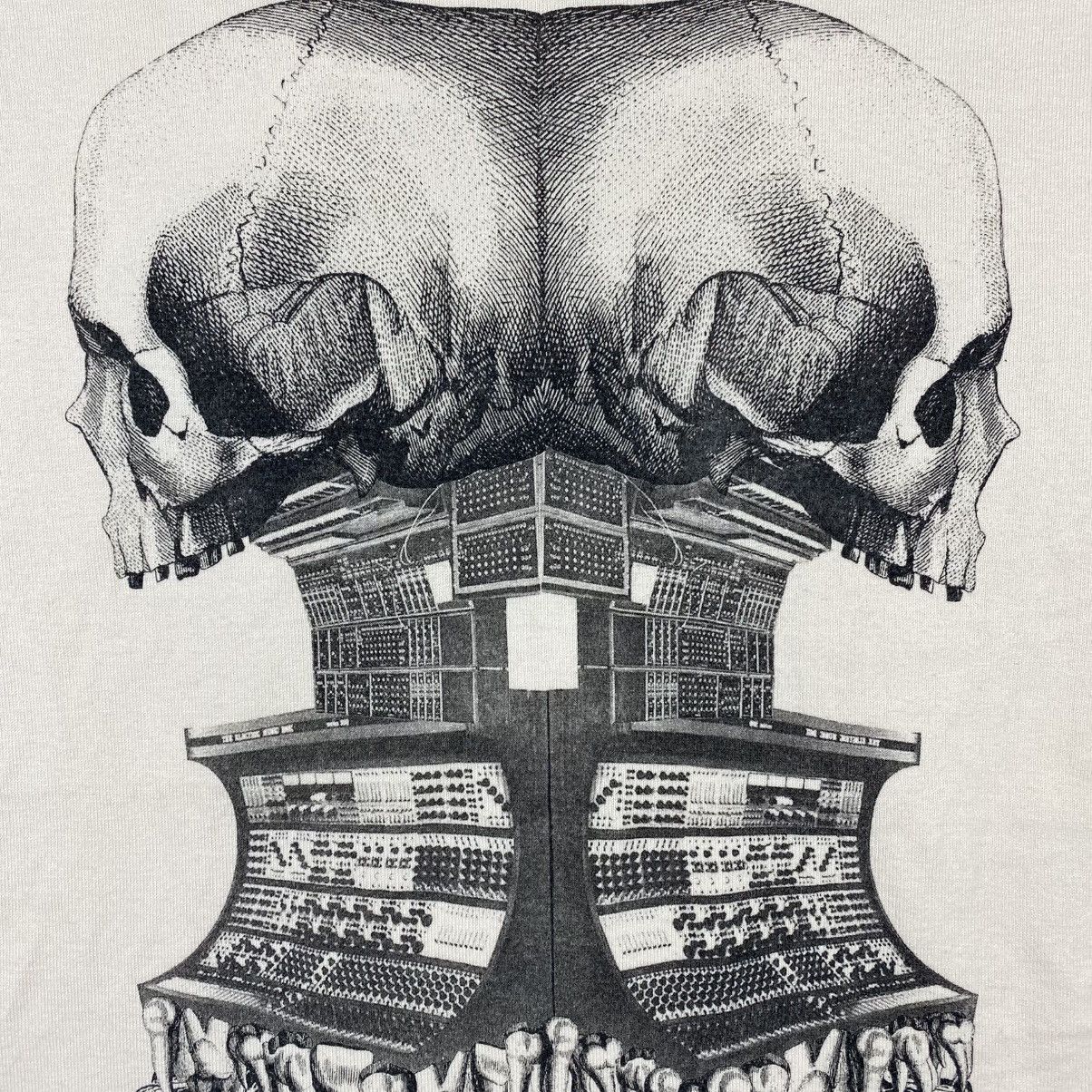 Undercover × Vintage UNDERCOVERISM FOR REBELS Scab Skull Tee Shirt Jun Takahashi Size US M / EU 48-50 / 2 - 4 Thumbnail