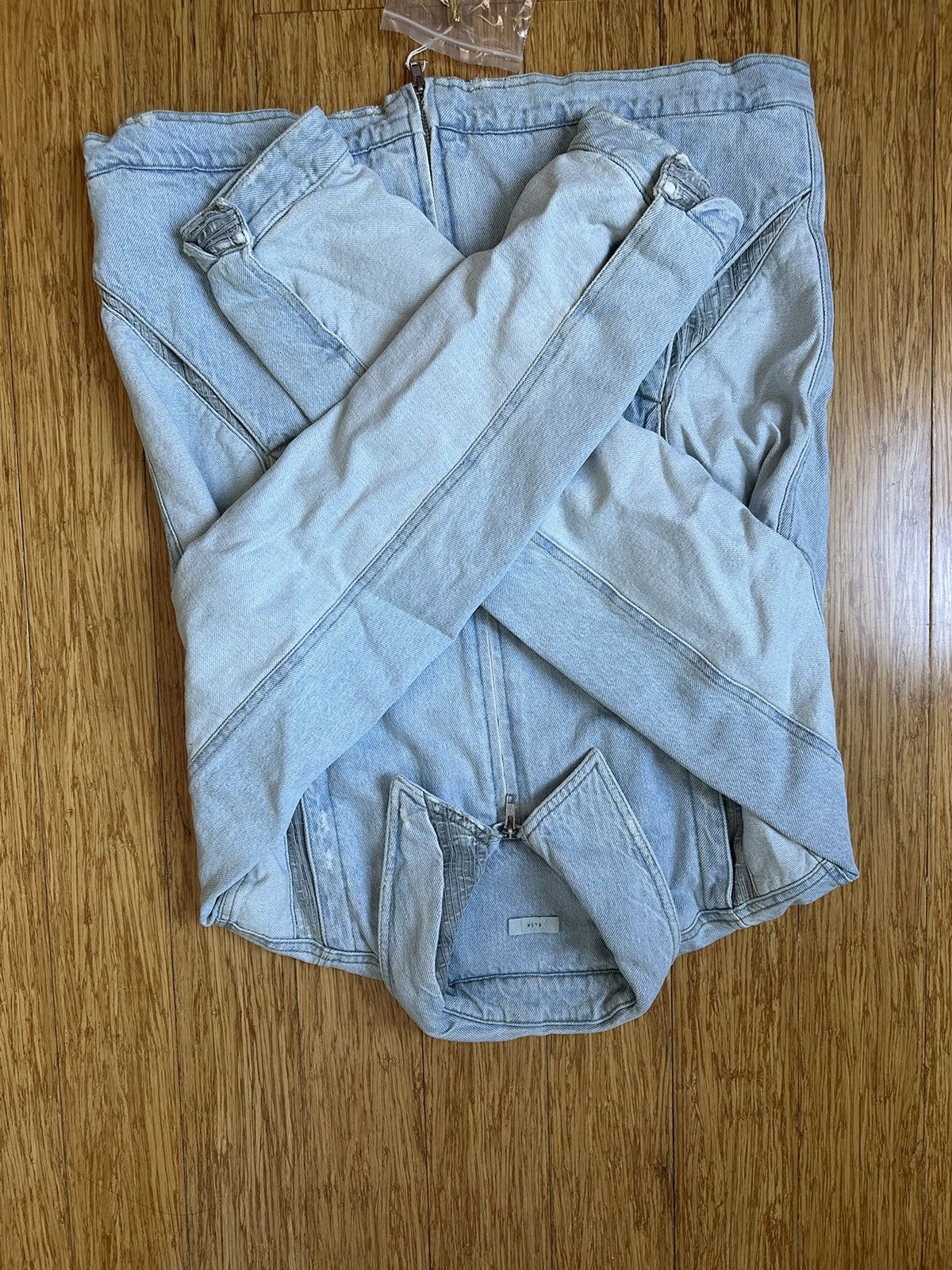 XLIM XLIM Denim Jacket Light Blue Size US L / EU 52-54 / 3 - 14 Thumbnail