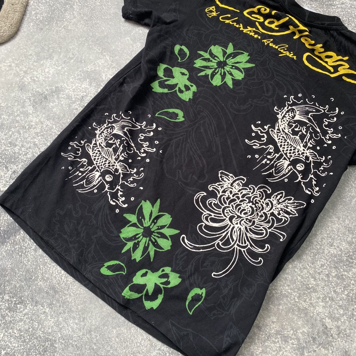 Ed Hardy Vintage Ed Hardy by Christian Audigier y2k overprinted tee Size US M / EU 48-50 / 2 - 10 Thumbnail