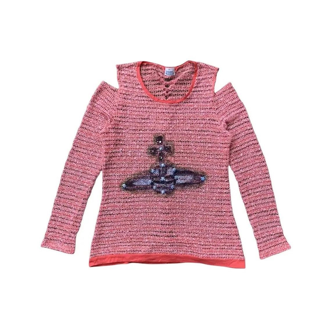 Vivienne Westwood Vintage Vivienne Westwood Fishnet Open Knitted Mesh Medium Size US M / EU 48-50 / 2 - 1 Thumbnail