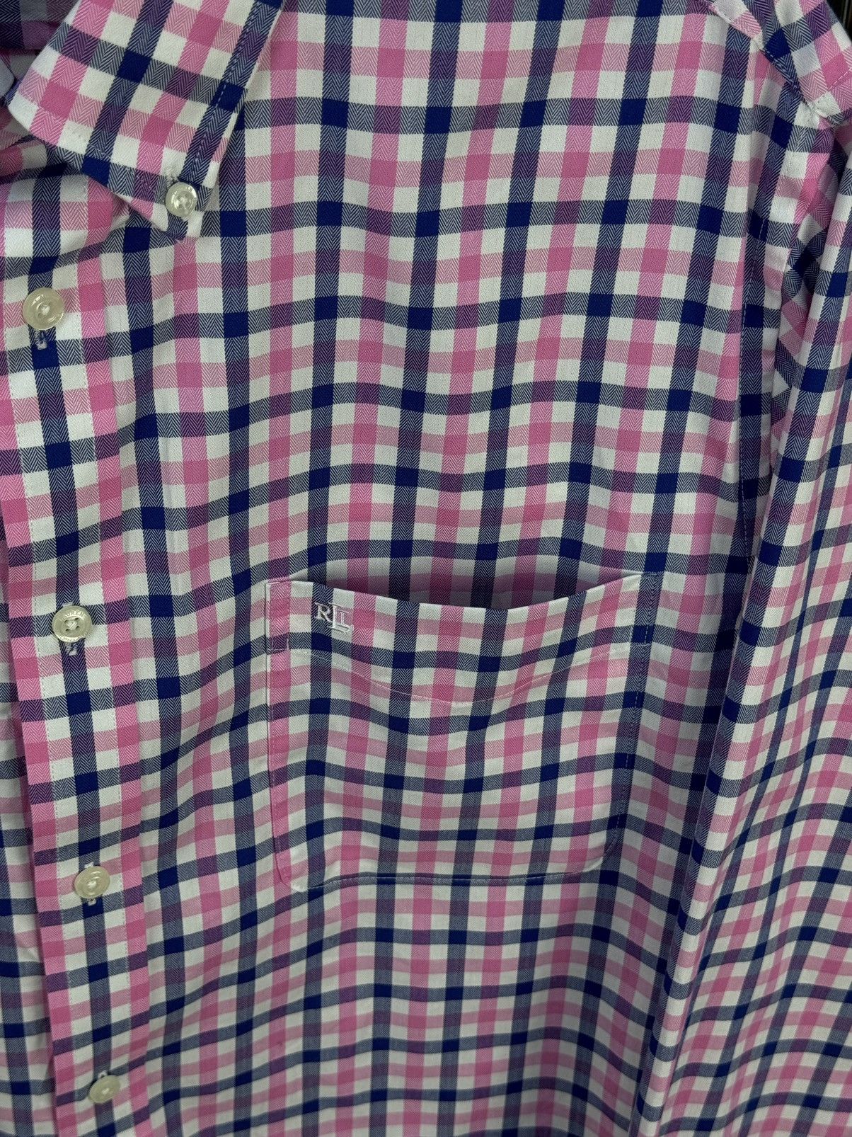 Lauren Ralph Lauren × Ralph Lauren Lauren Ralph Lauren Black Label Pink Multicolor Shirt Size US XL / EU 56 / 4 - 7 Thumbnail
