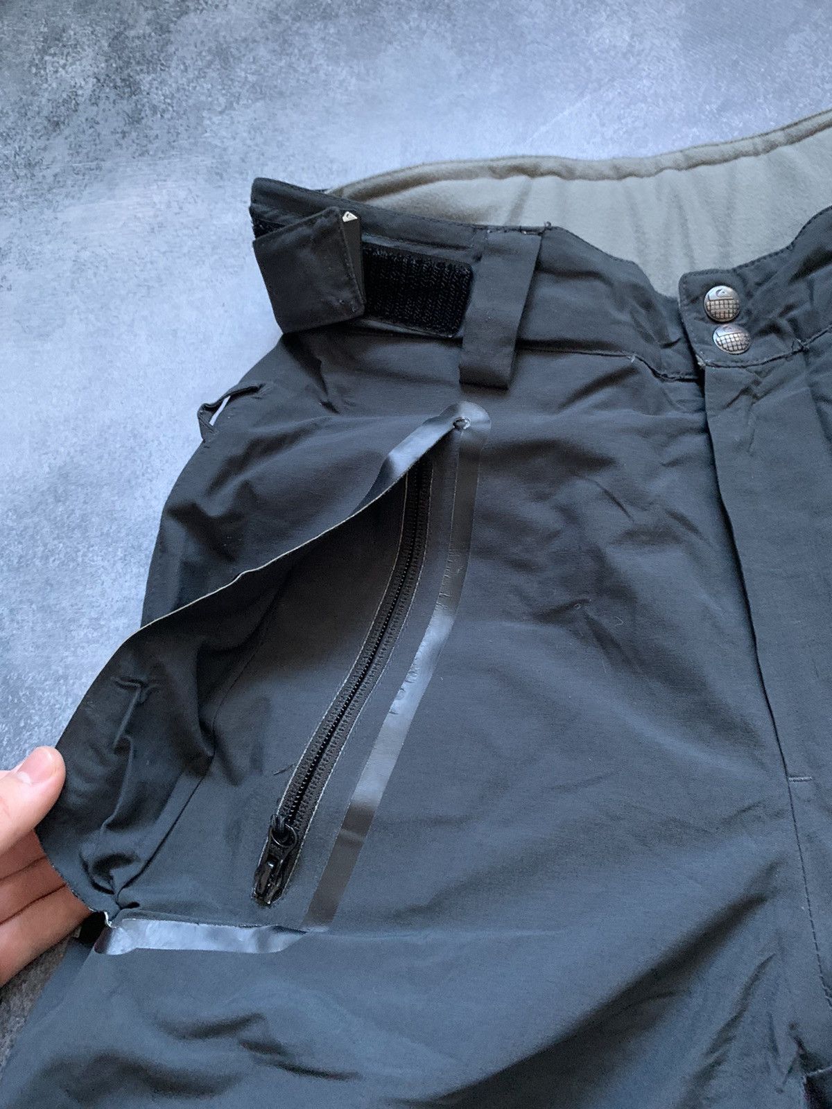 Goretex × Quiksilver Quiksilver GoreTex Cargo Snow Pants Skiwear Gorpcore Size US 33 - 7 Thumbnail