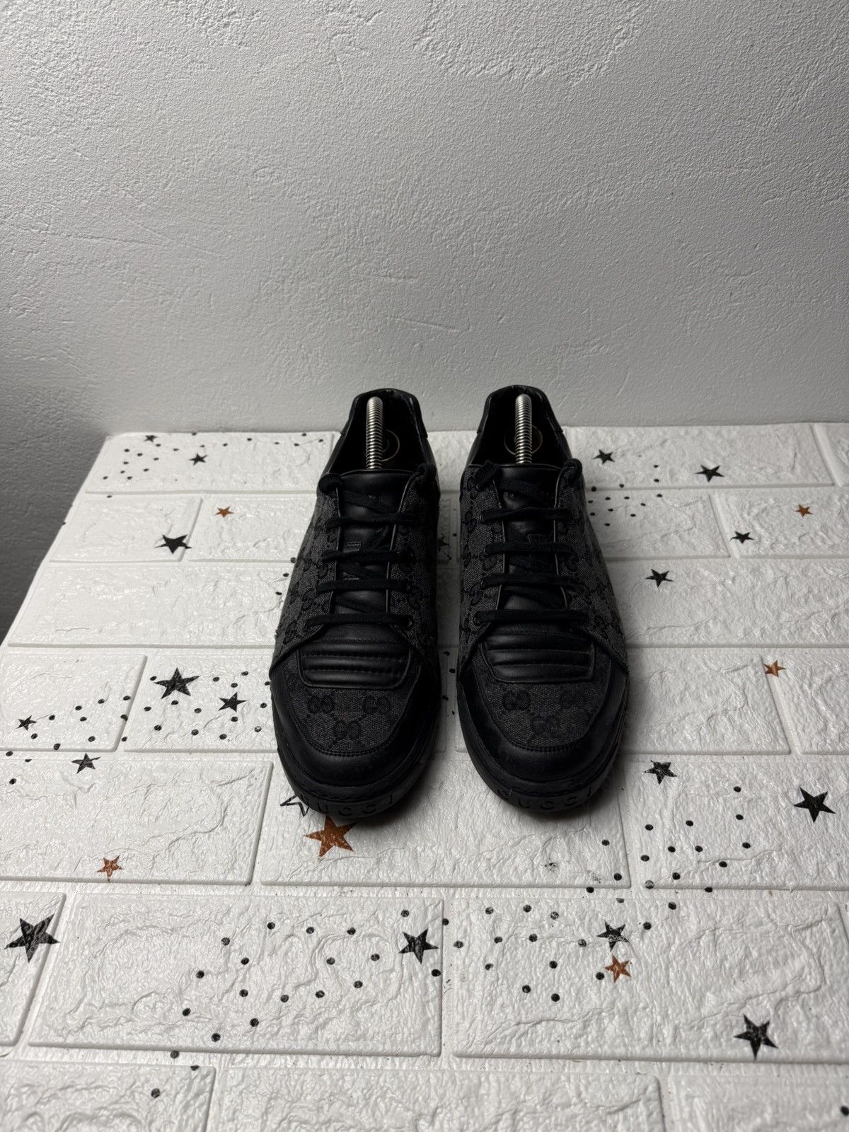 Gucci Gucci Gucci Low Cut Sneakers GG Pattern US7.5 UK7 EUR41.5 Size US 7.5 / EU 40-41 - 6 Thumbnail