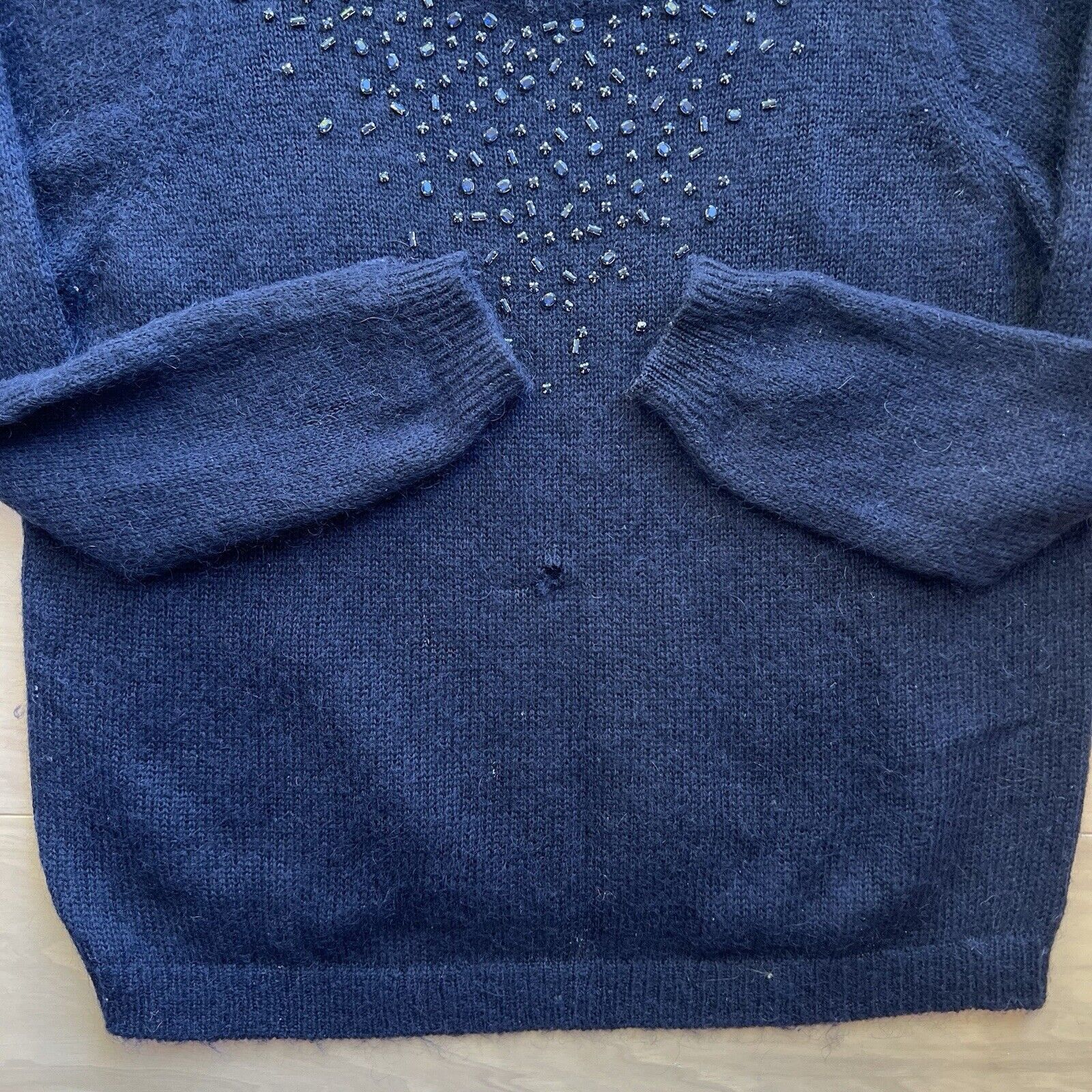 Sezane La Maille Sezane Sweater Women's XL Blue Mohair Wool Size XL / US 12-14 / IT 48-50 - 5 Thumbnail