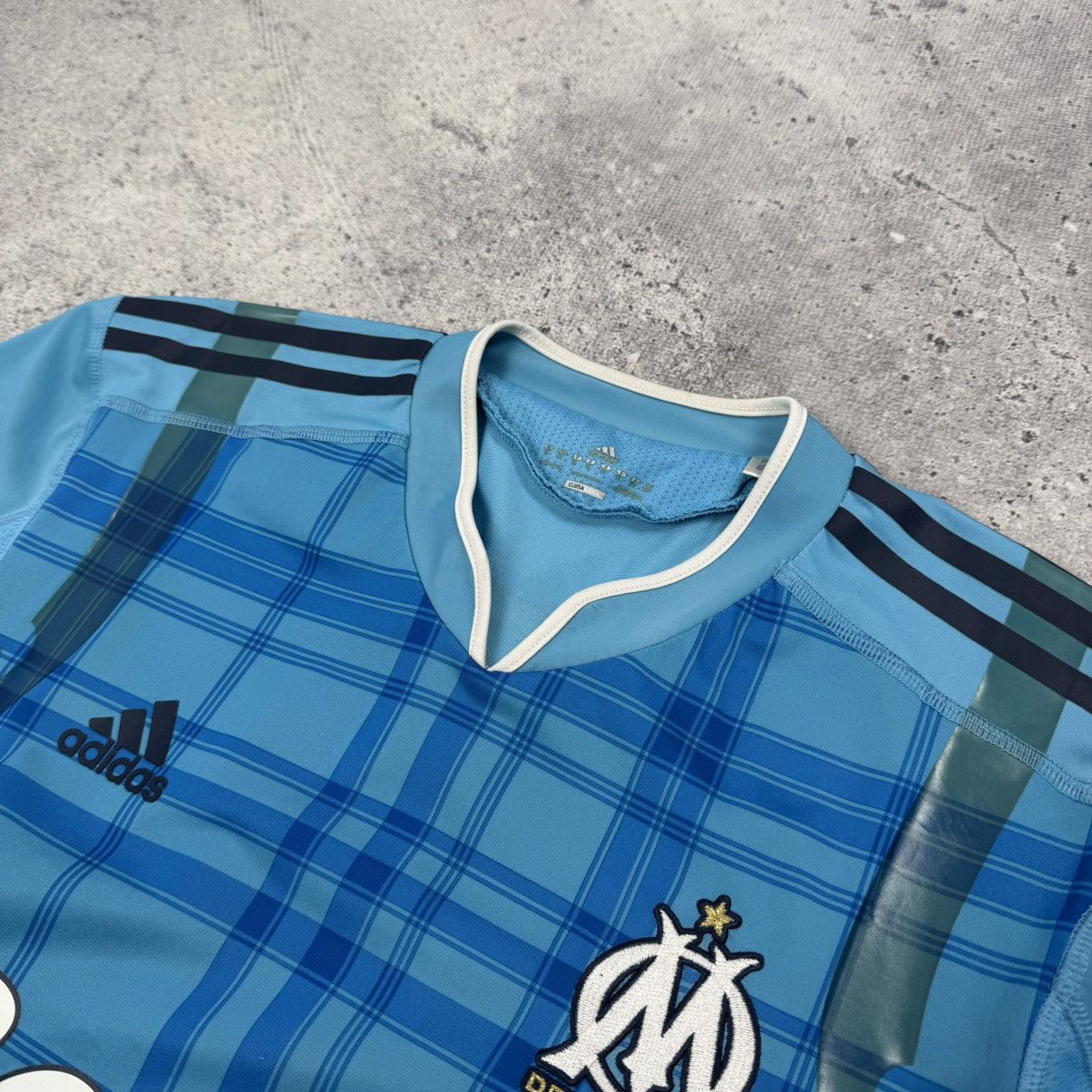 Adidas Olympique Marseille 2010 2011 Adidas Football Soccer Jersey Size US XL / EU 56 / 4 - 6 Thumbnail