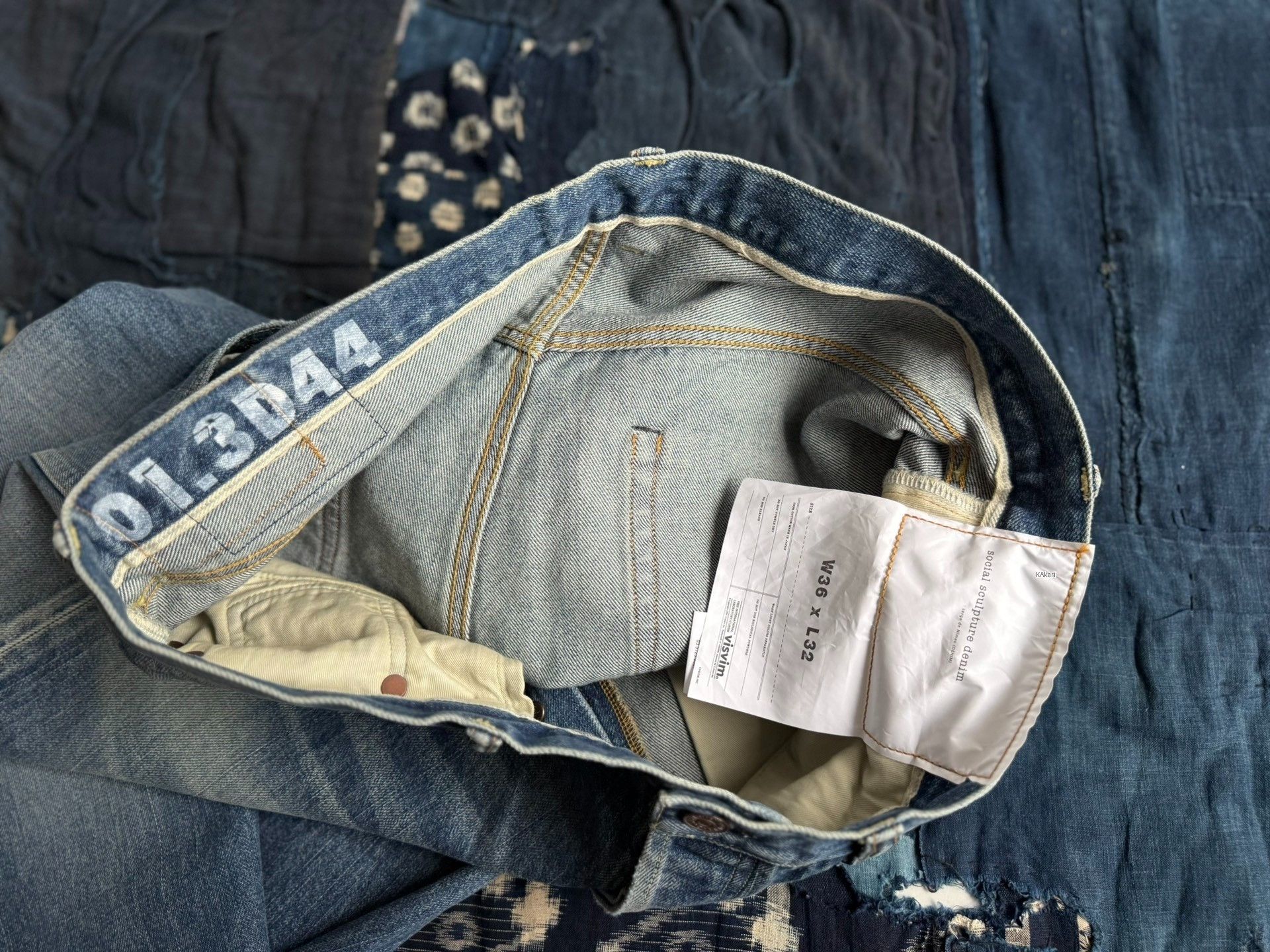 Visvim VISVIM 25AW SOCIAL SCULPTURE 01 WIDE Jeans Size US 28 / EU 44 - 8 Thumbnail
