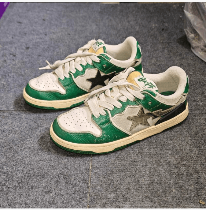 Bape Low cut casual board shoes Size US 10 / EU 43 - 4 Thumbnail