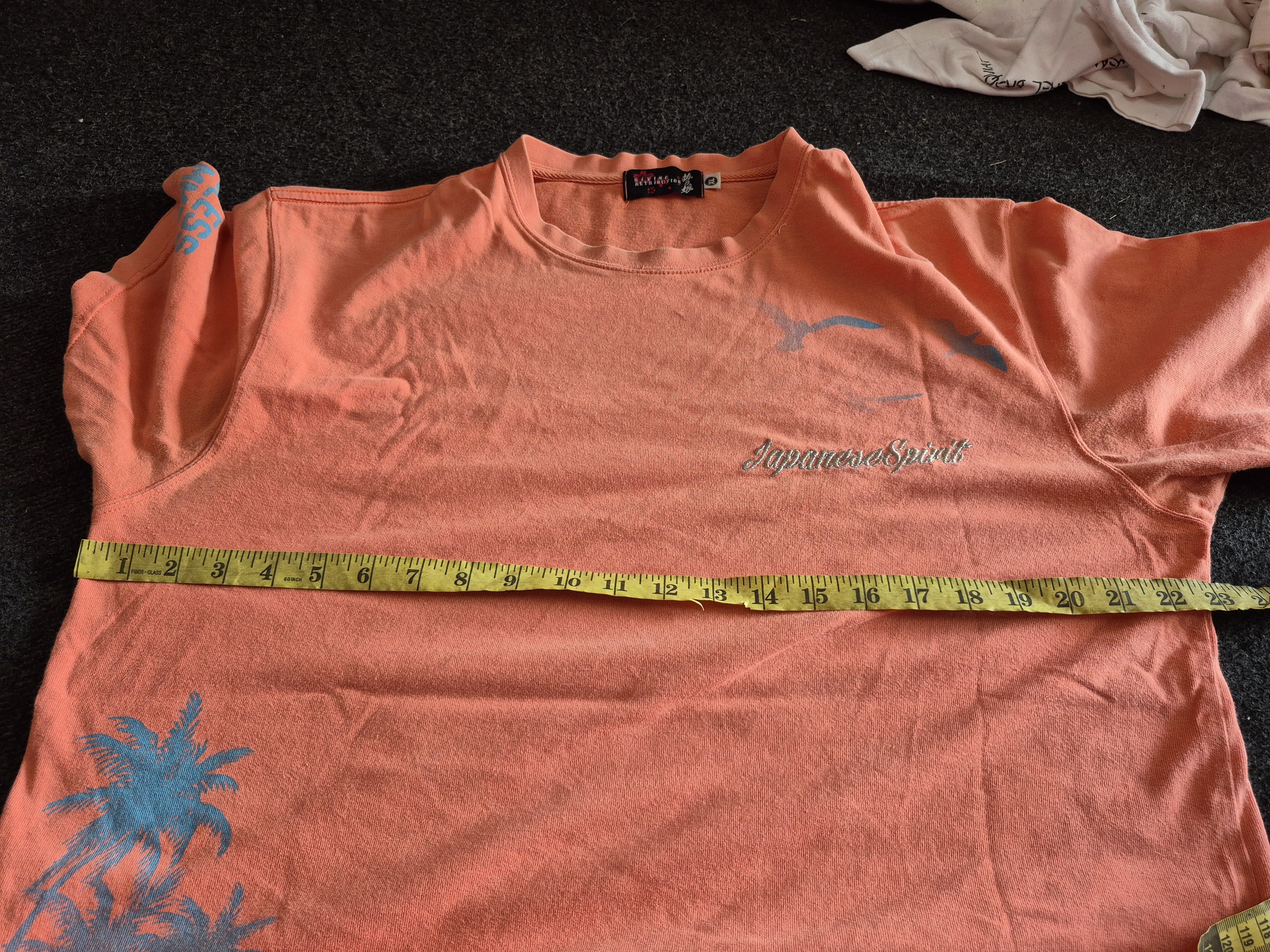 Japanese Brand 🔥 Divine Retribution Japan Samurai Yakuza Sukajan Tee Size US XL / EU 56 / 4 - 12 Thumbnail