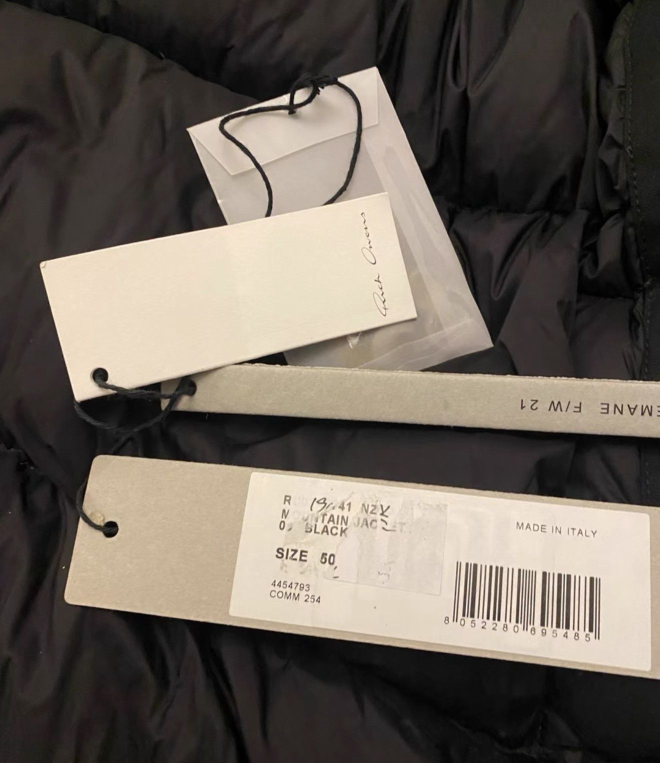 Rick Owens Rick Owens Woven Mountain Down Puffer Jacket Size US M / EU 48-50 / 2 - 5 Thumbnail