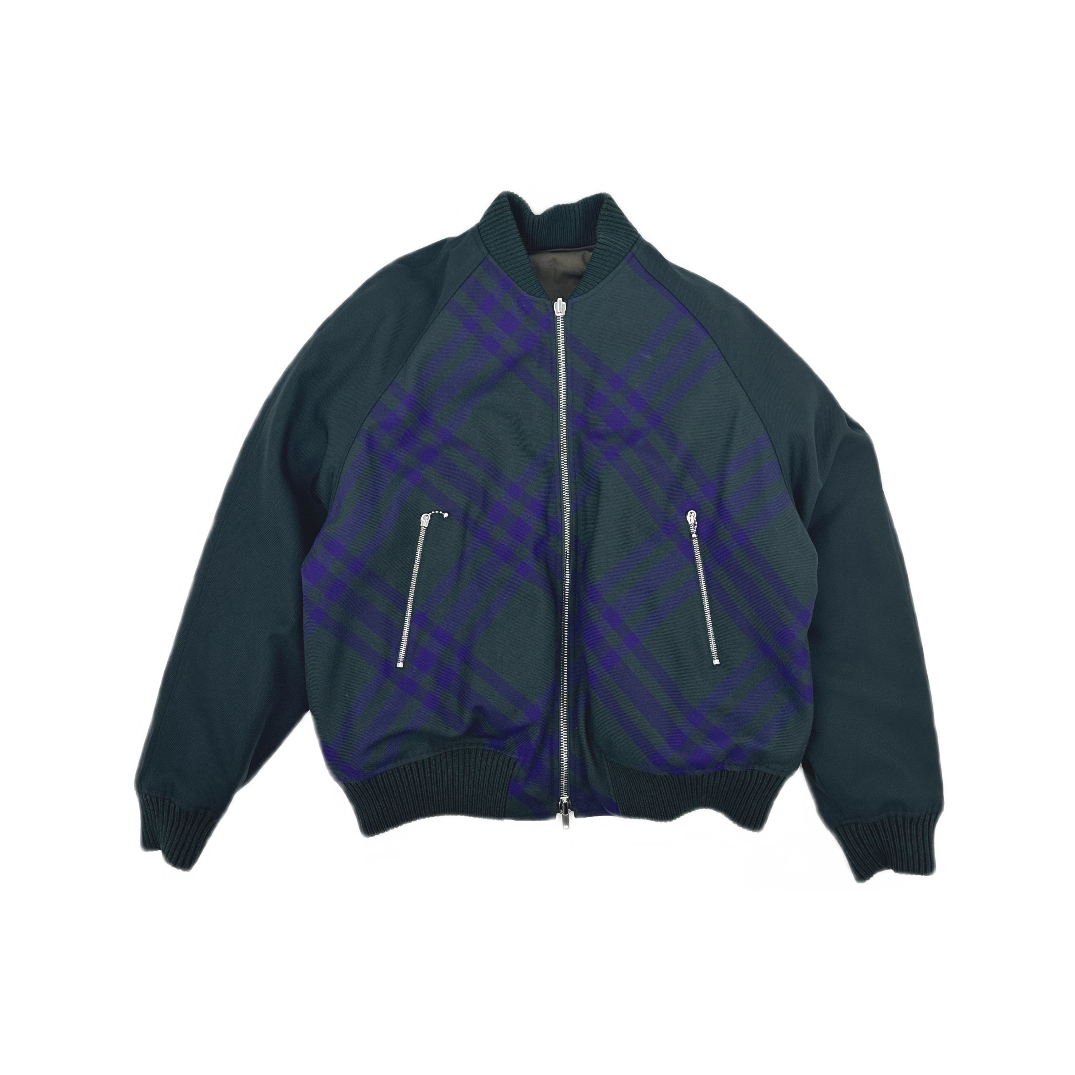 Burberry Burberry Reversible Plaid Bomber Jacket Size L Size US L / EU 52-54 / 3 - 1 Thumbnail