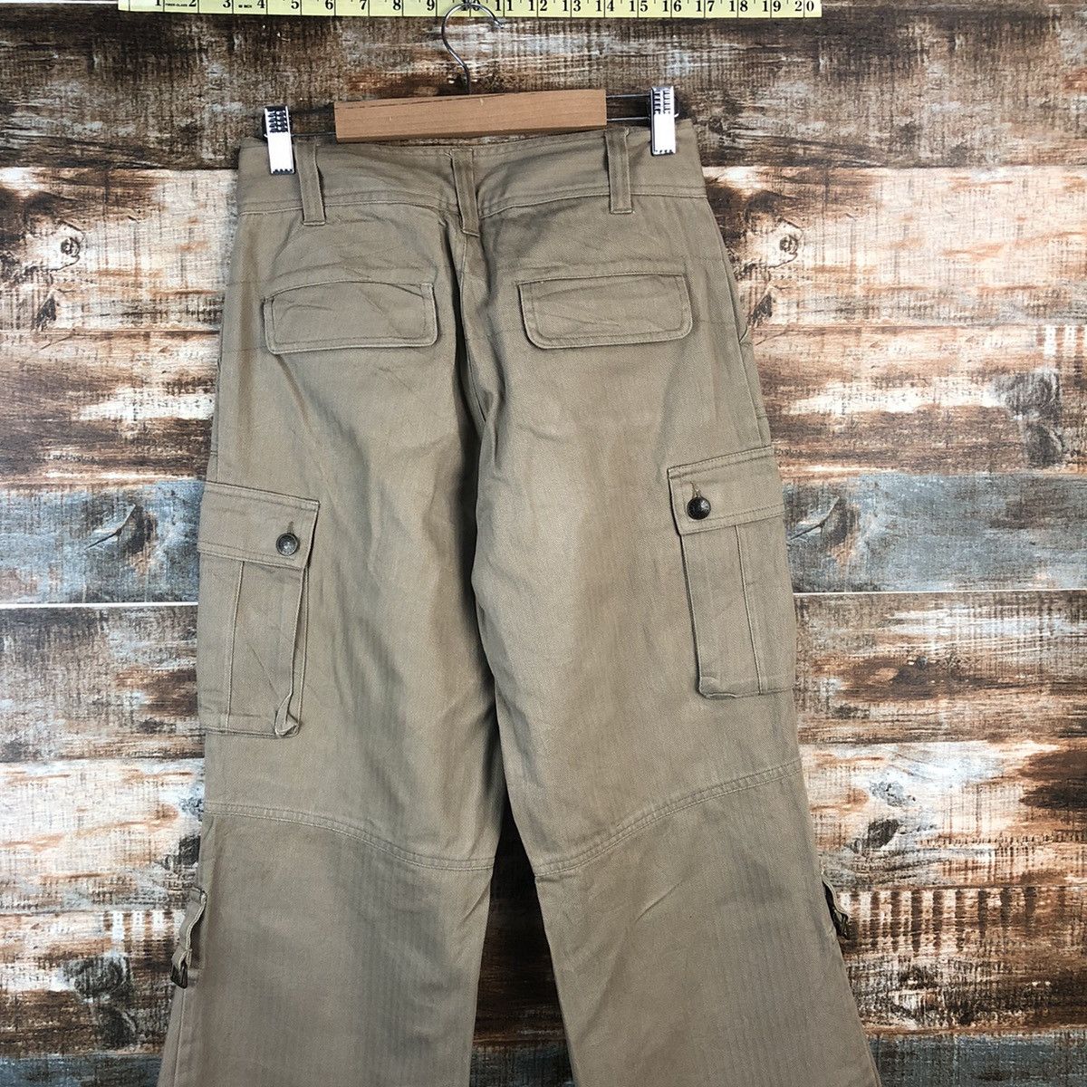 Japanese Brand DL Japanese Brand Brown Cargo Multipocket Pants #C704 Size 25" / US 0 / IT 36 - 14 Thumbnail