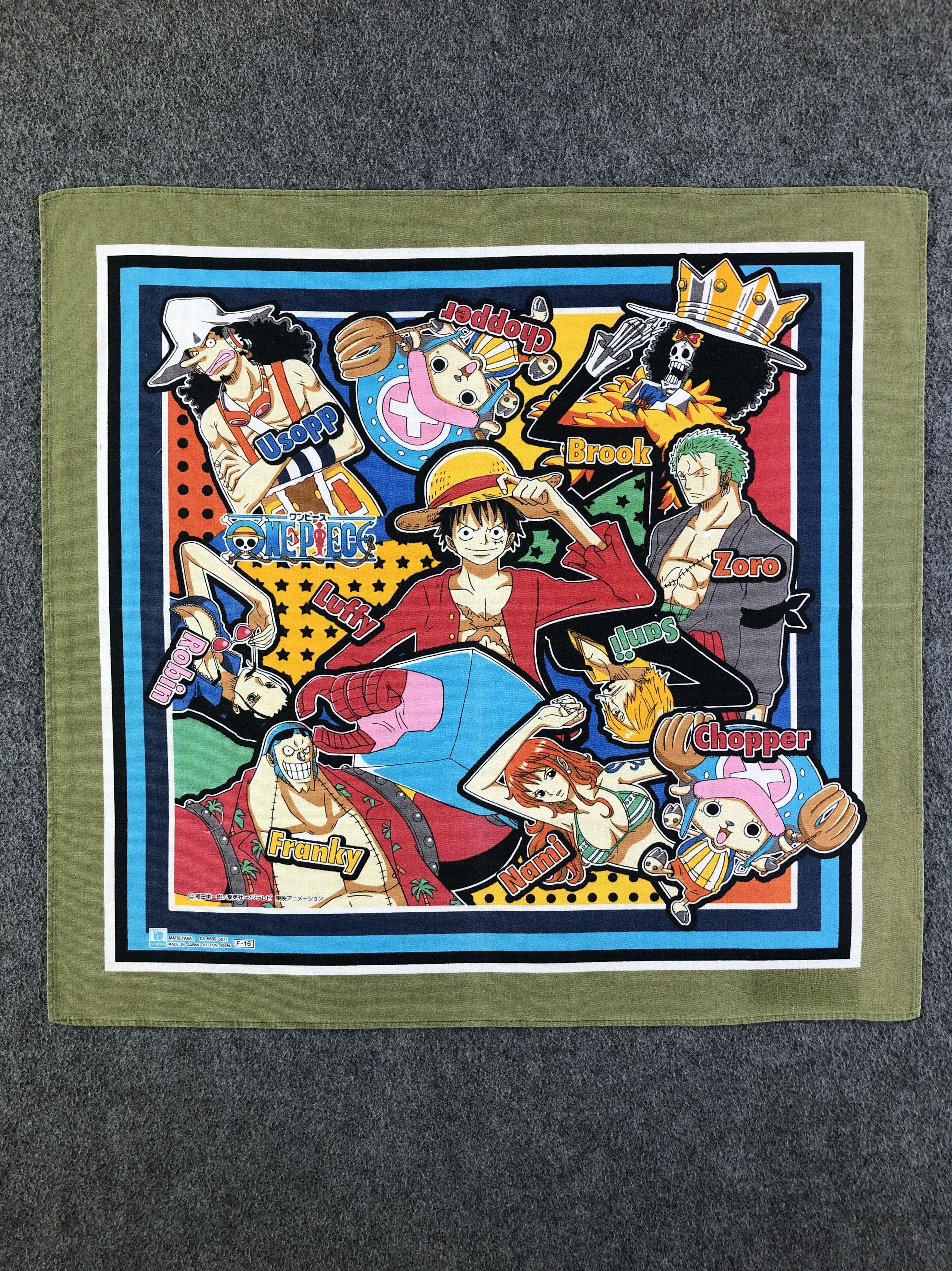 Anime One Piece Handkerchief / Bandana / Neckerchief C374 Size ONE SIZE - 1 Thumbnail