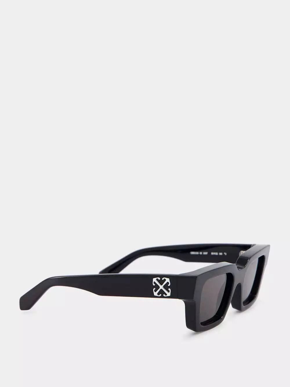 Off-White NEW OFF-WHITE OERI126S24PLA0011007 Virgil Black Dark Grey Size ONE SIZE - 4 Thumbnail