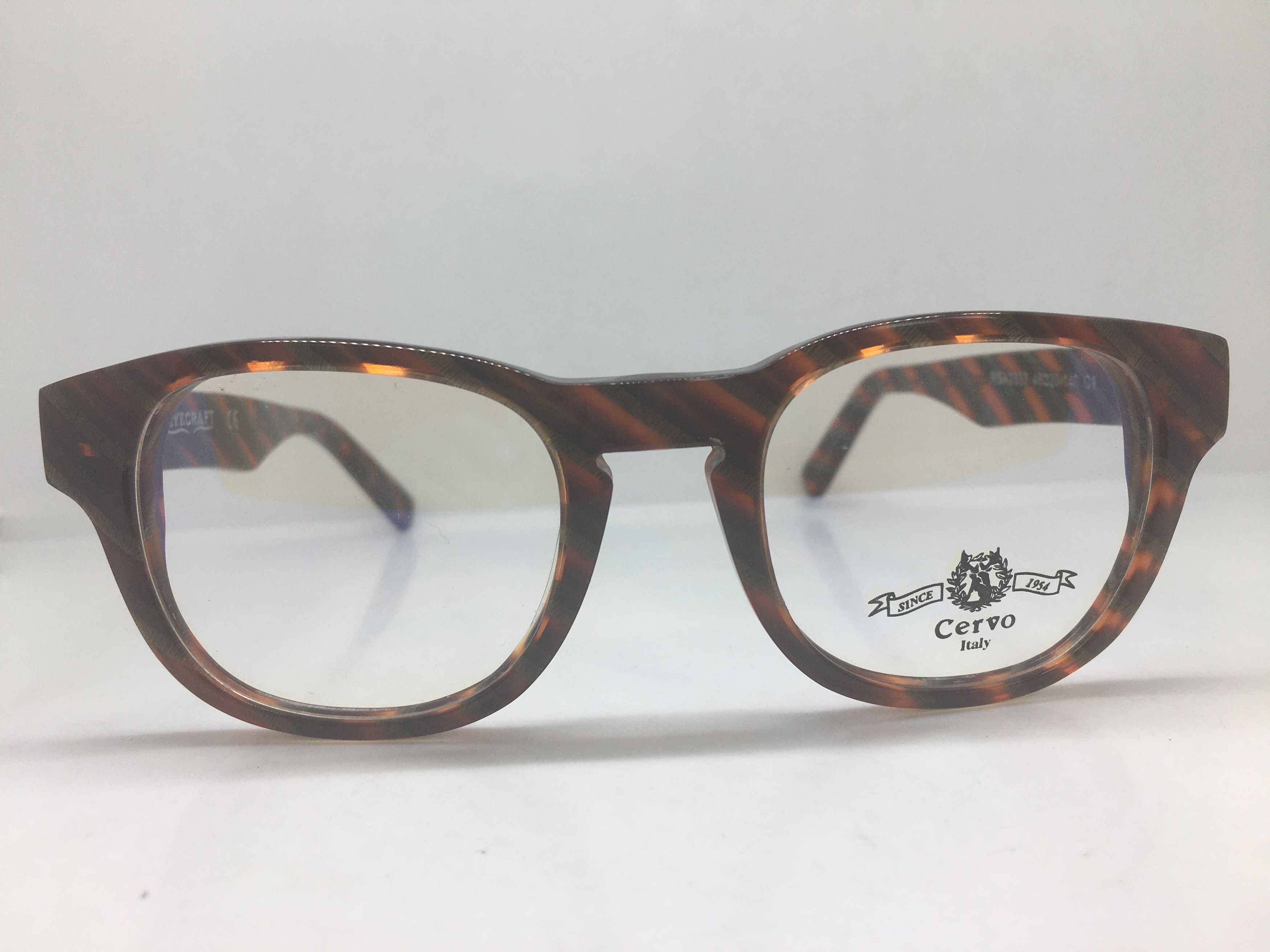 Other EYECRAFT Red Brown Key Hole Eyeglasses Frame Size ONE SIZE - 1 Thumbnail