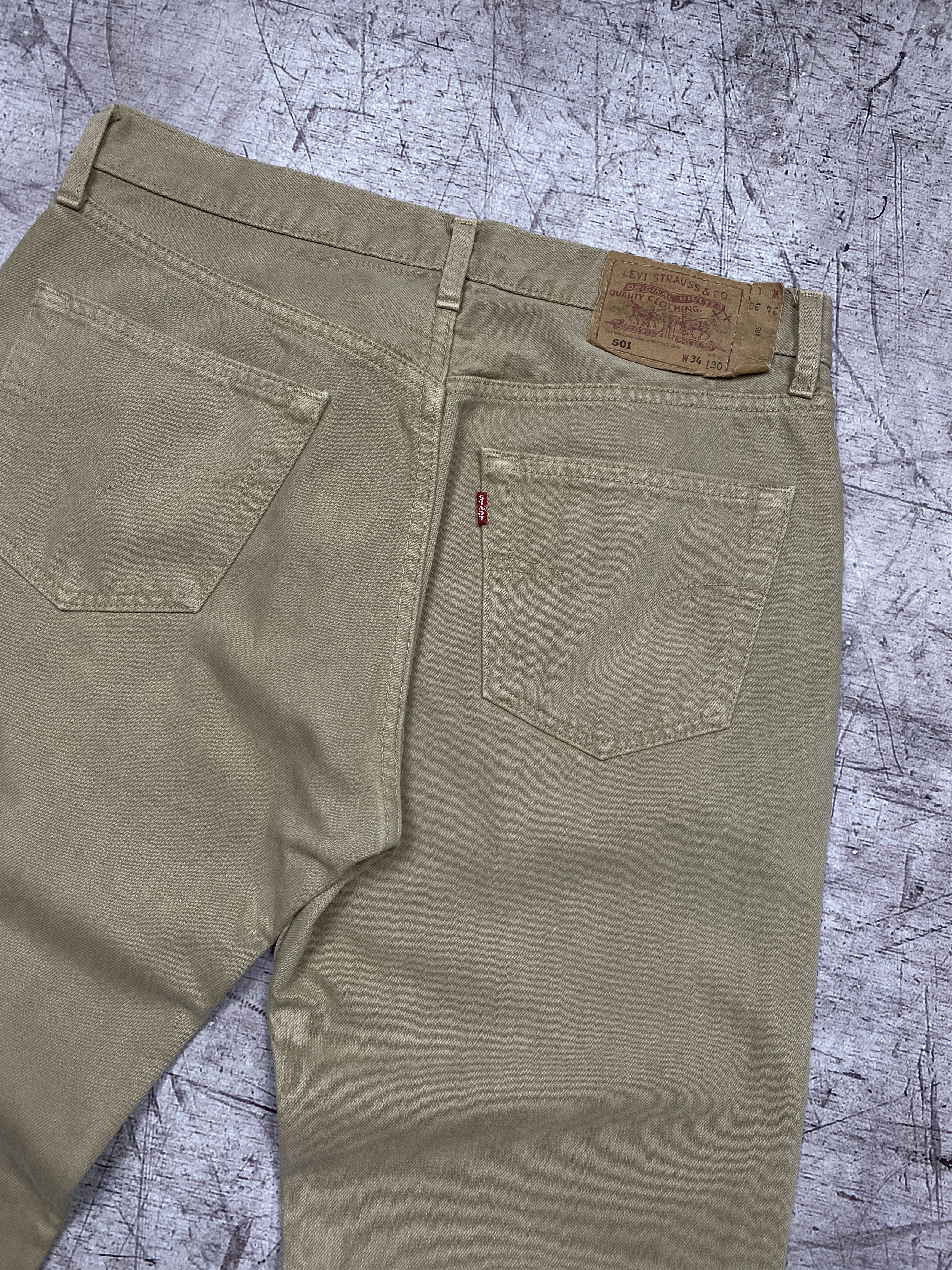Levi's × Vintage Levis 501 Vintage Mens Denim Pants Jeans Size US 34 / EU 50 - 2 Thumbnail