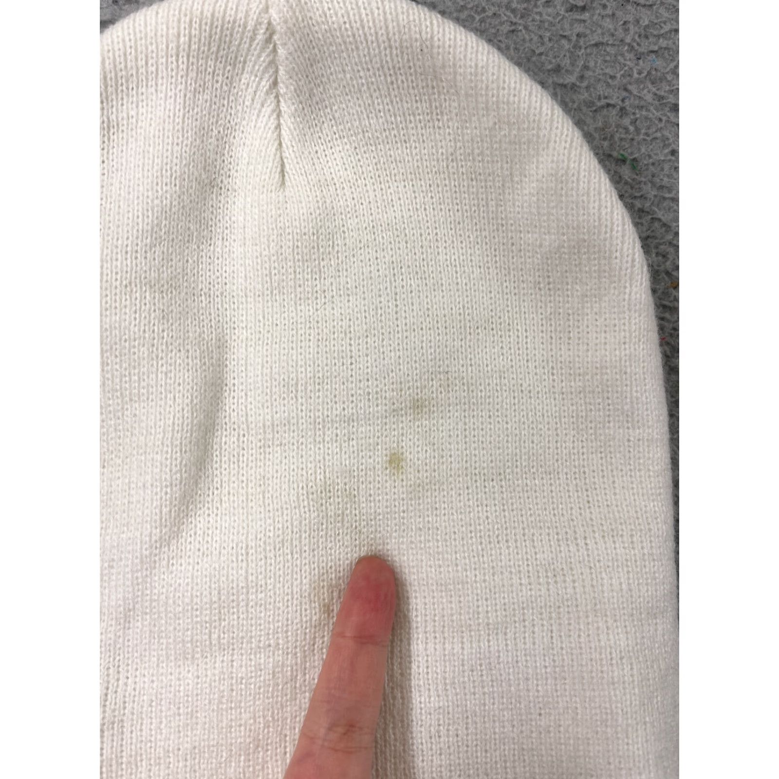 ESPIRIT Spirit Beanie Toque Adult One Size White Knit 100% Acrylic Winter Snow Ski Unisex Mens Womens Beanie Size ONE SIZE - 4 Thumbnail