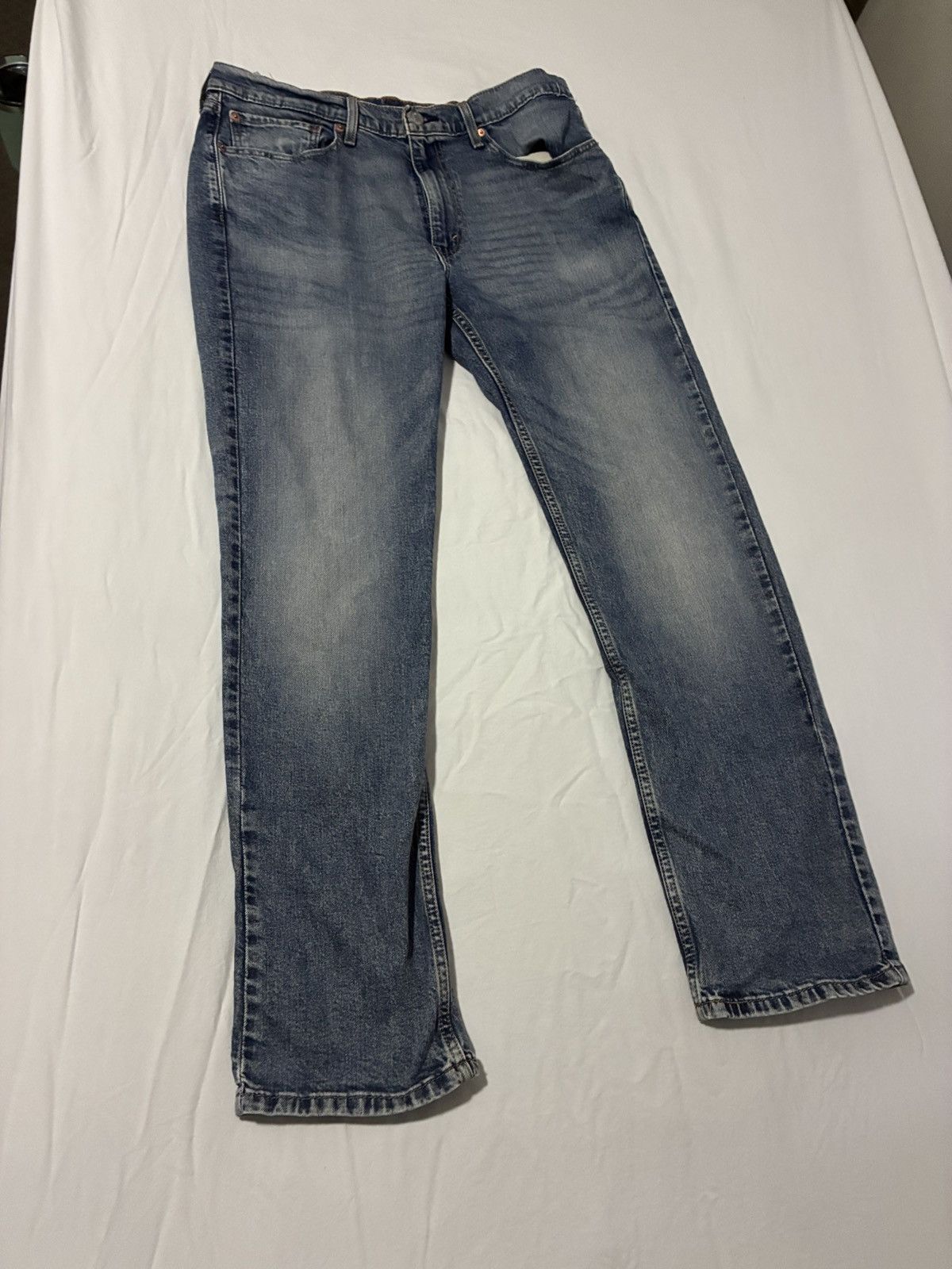 Other Levi's 514 blue denim jeans, Size 28" Size US 35 - 2 Thumbnail