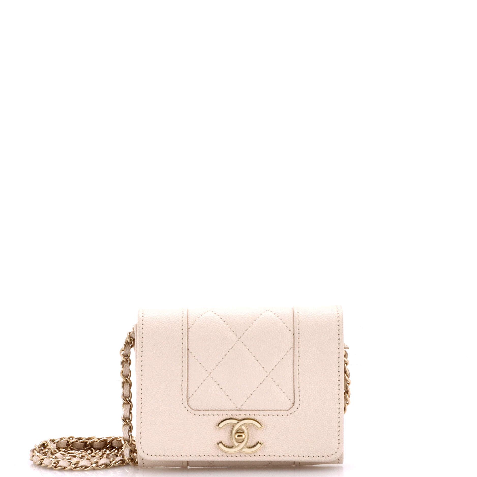 Chanel Mademoiselle Vintage Card Holder on Chain Size ONE SIZE - 1 Thumbnail