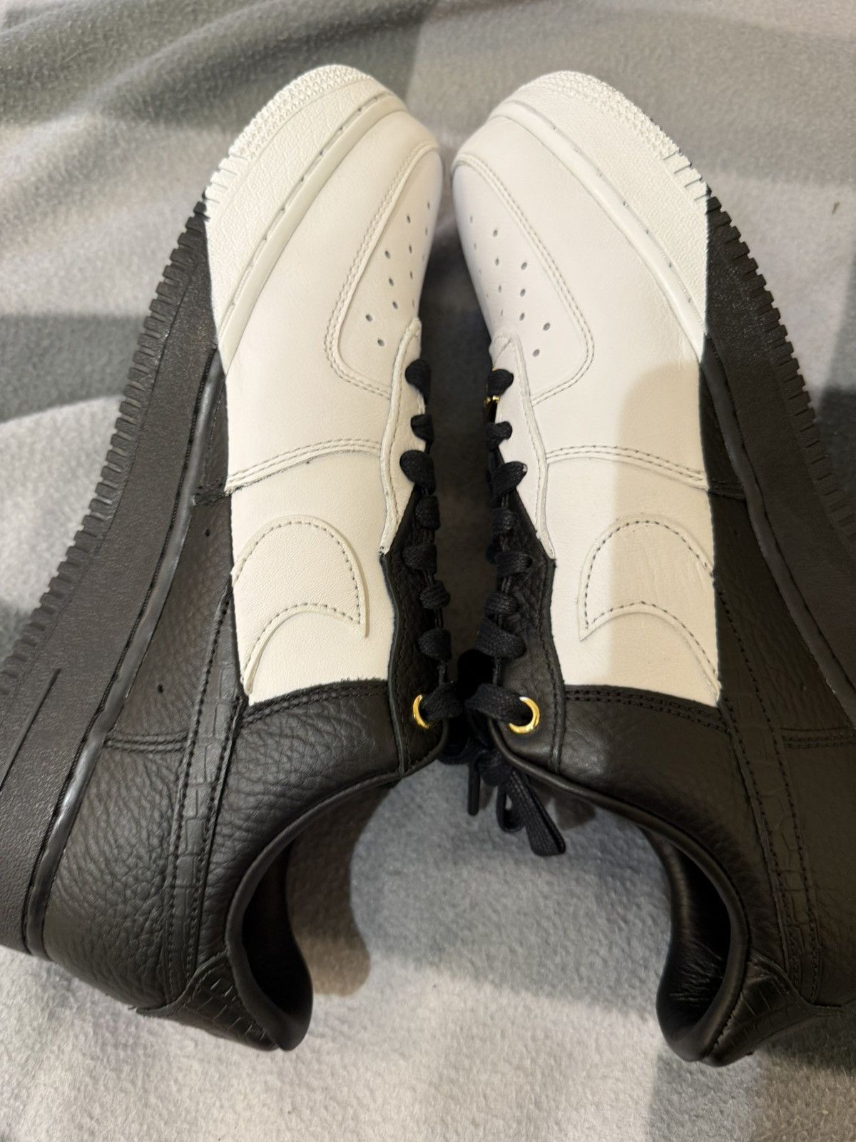 Nike Nike Air Force 40th Anniversary Edition Split Black White Size US 10.5 / EU 43-44 - 5 Thumbnail