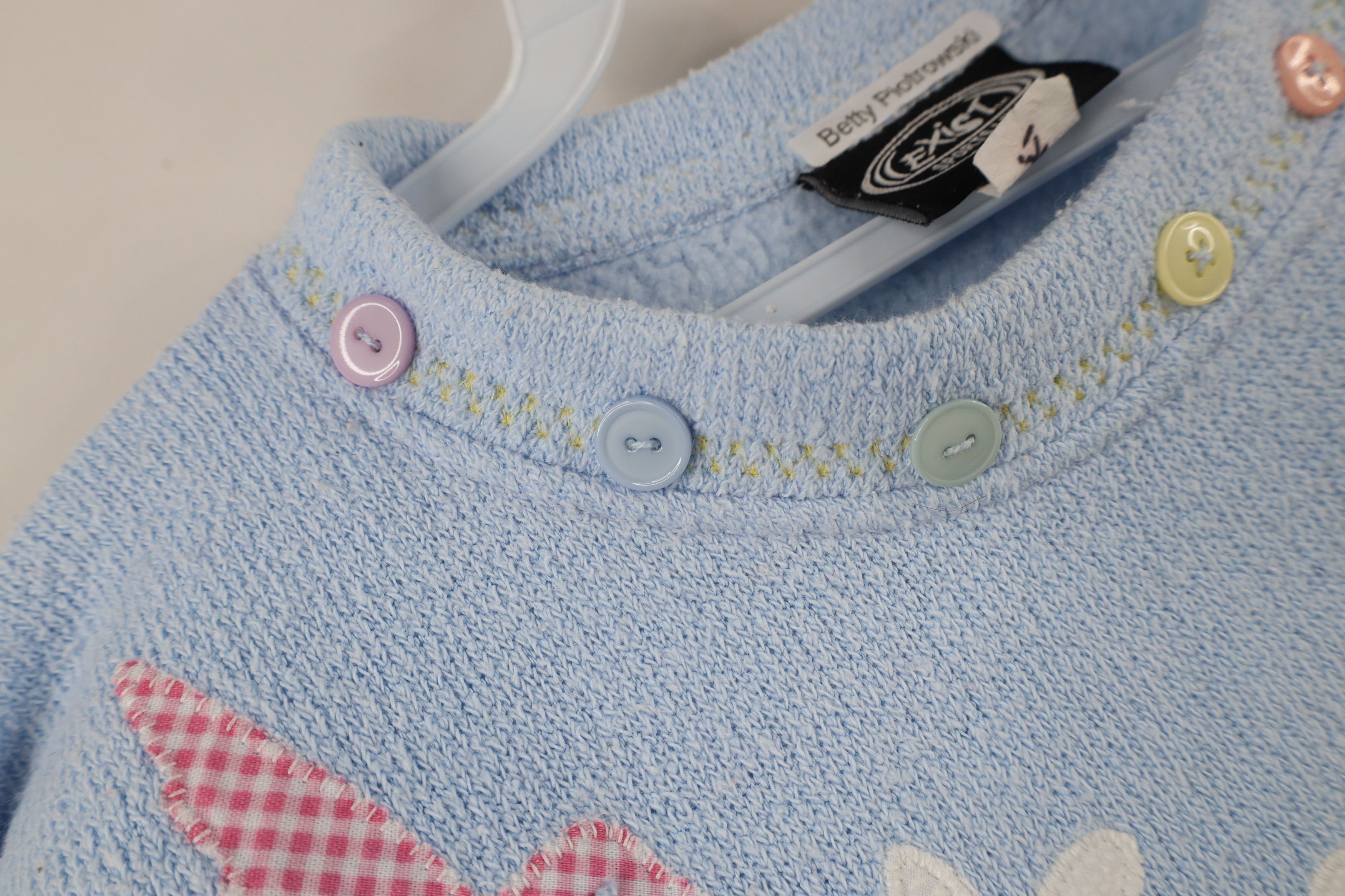 Vintage Vintage 90s Country Primitive Flower Bird Sweatshirt USA Size L / US 10 / IT 46 - 7 Thumbnail