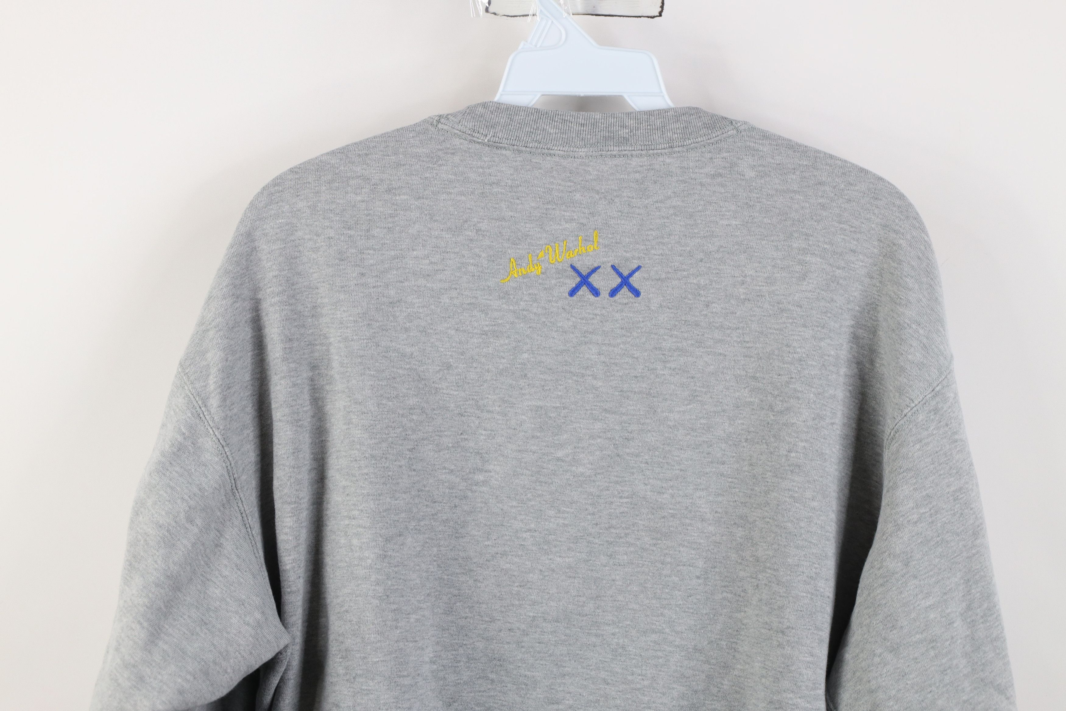 Uniqlo Uniqlo x Kaws x Andy Warhol Art French Terry Sweatshirt Gray Size US M / EU 48-50 / 2 - 13 Thumbnail