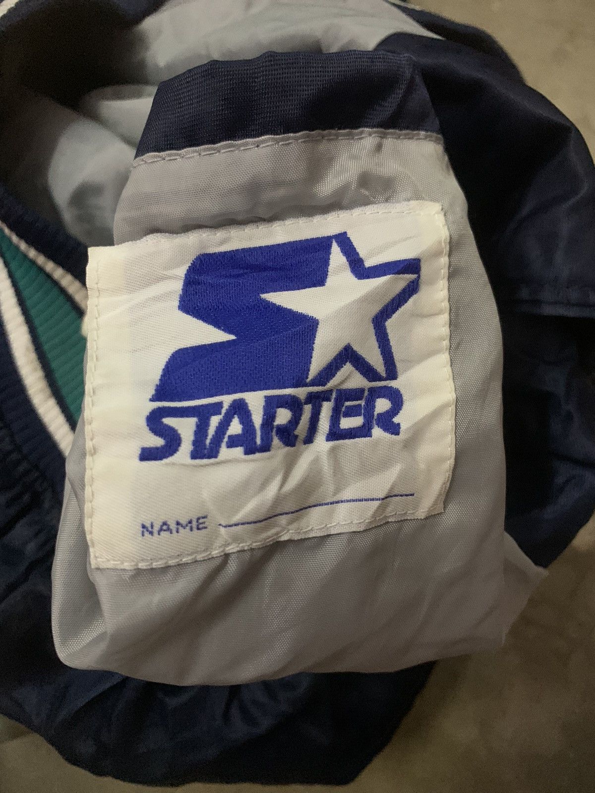 MLB × Starter × Vintage Seatle Mariners Baseball Jacket Size US L / EU 52-54 / 3 - 7 Thumbnail