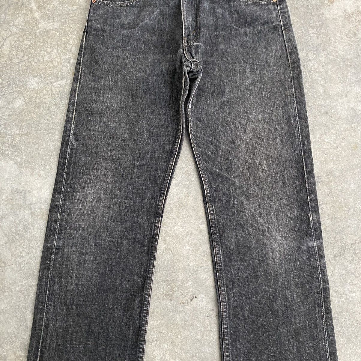 Levi's Size 31x29.5 Vintage Levis 505 Faded Black Denim Jeans Size US 31 - 5 Thumbnail