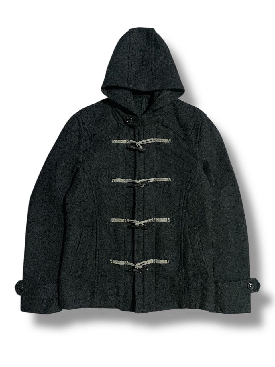 Japanese Brand Michel Klein Wool Duffle Jacket Size US M / EU 48-50 / 2 - 1 Thumbnail