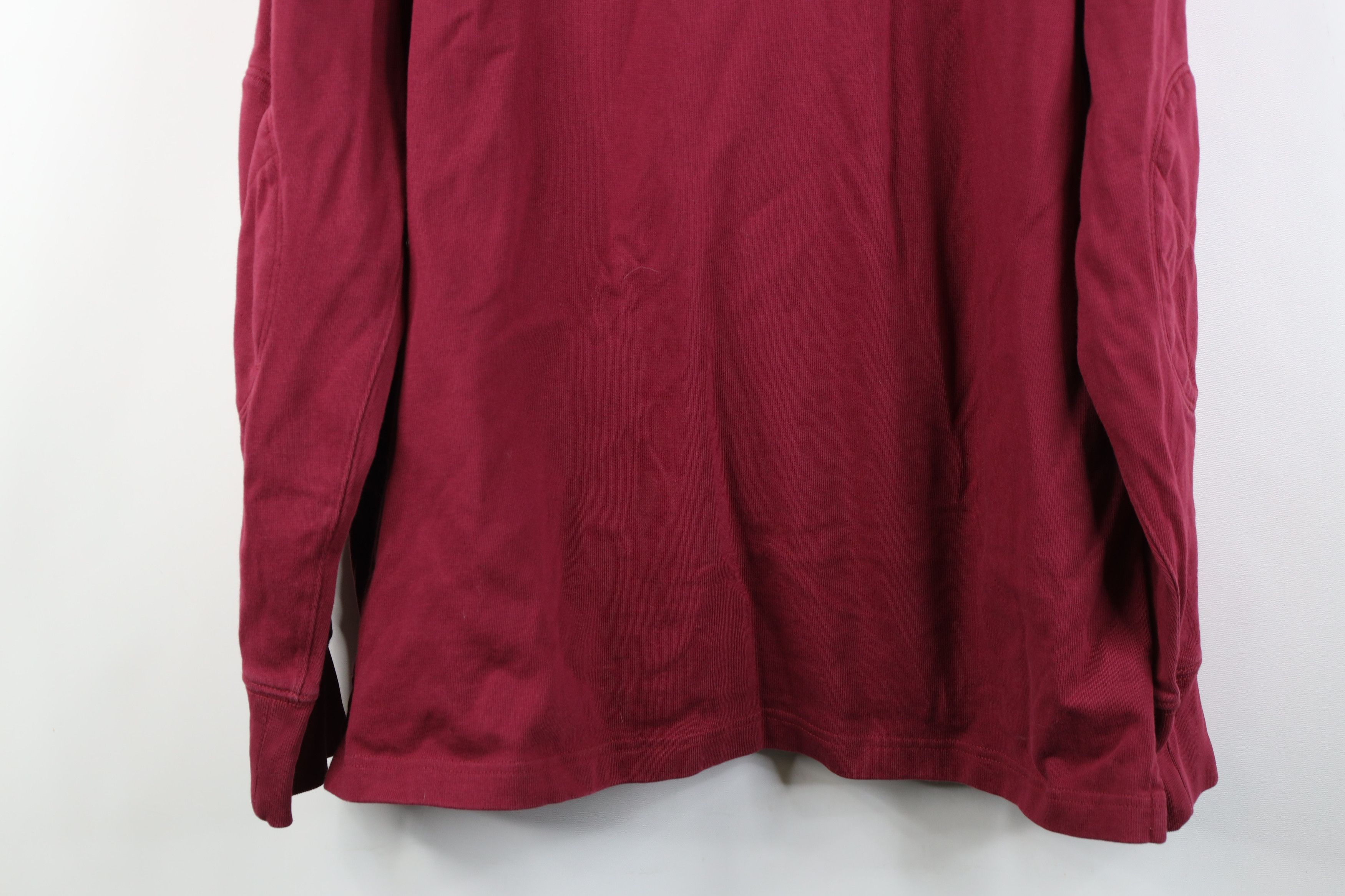 J.Crew Y2K J Crew Oarsman Rugby 1/4 Half Zip Pullover Sweater Red Size US XL / EU 56 / 4 - 15 Thumbnail