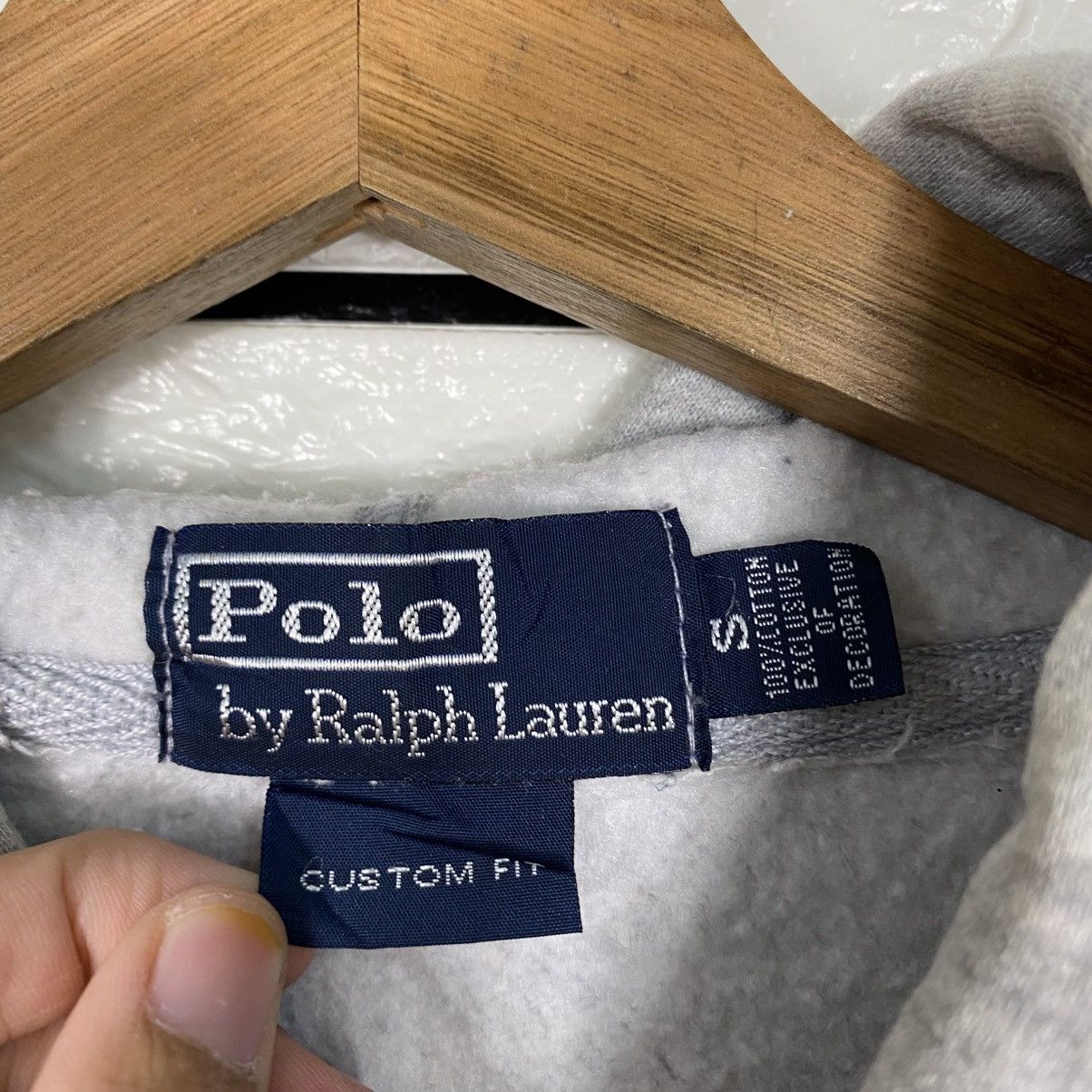 Polo Ralph Lauren 📌Vintage Hoodie Pull Over Polo Ralph Lauren Big Pony Size US S / EU 44-46 / 1 - 16 Thumbnail