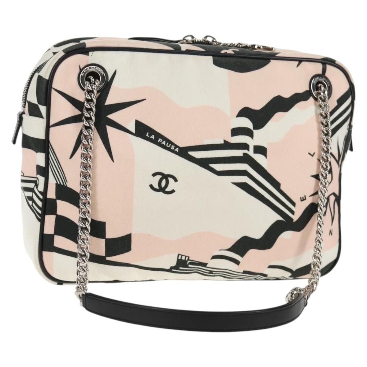 Chanel Chanel La Pausa Bay Camera Case Printed Canvas Size ONE SIZE - 1 Thumbnail