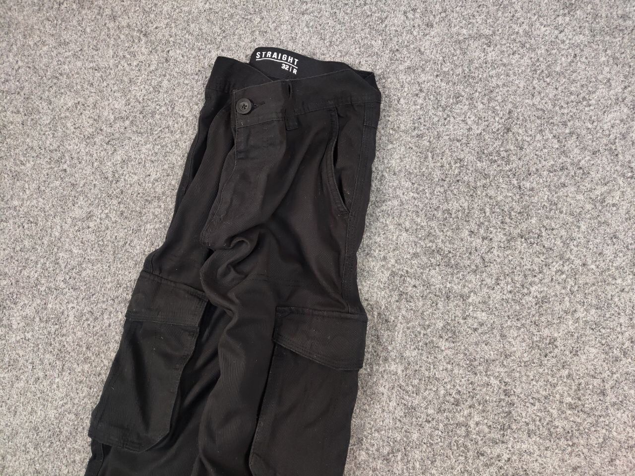 Japanese Brand Vintage 90's Japanese Black Pocket Casual Cargo Pants Size US 32 / EU 48 - 4 Thumbnail