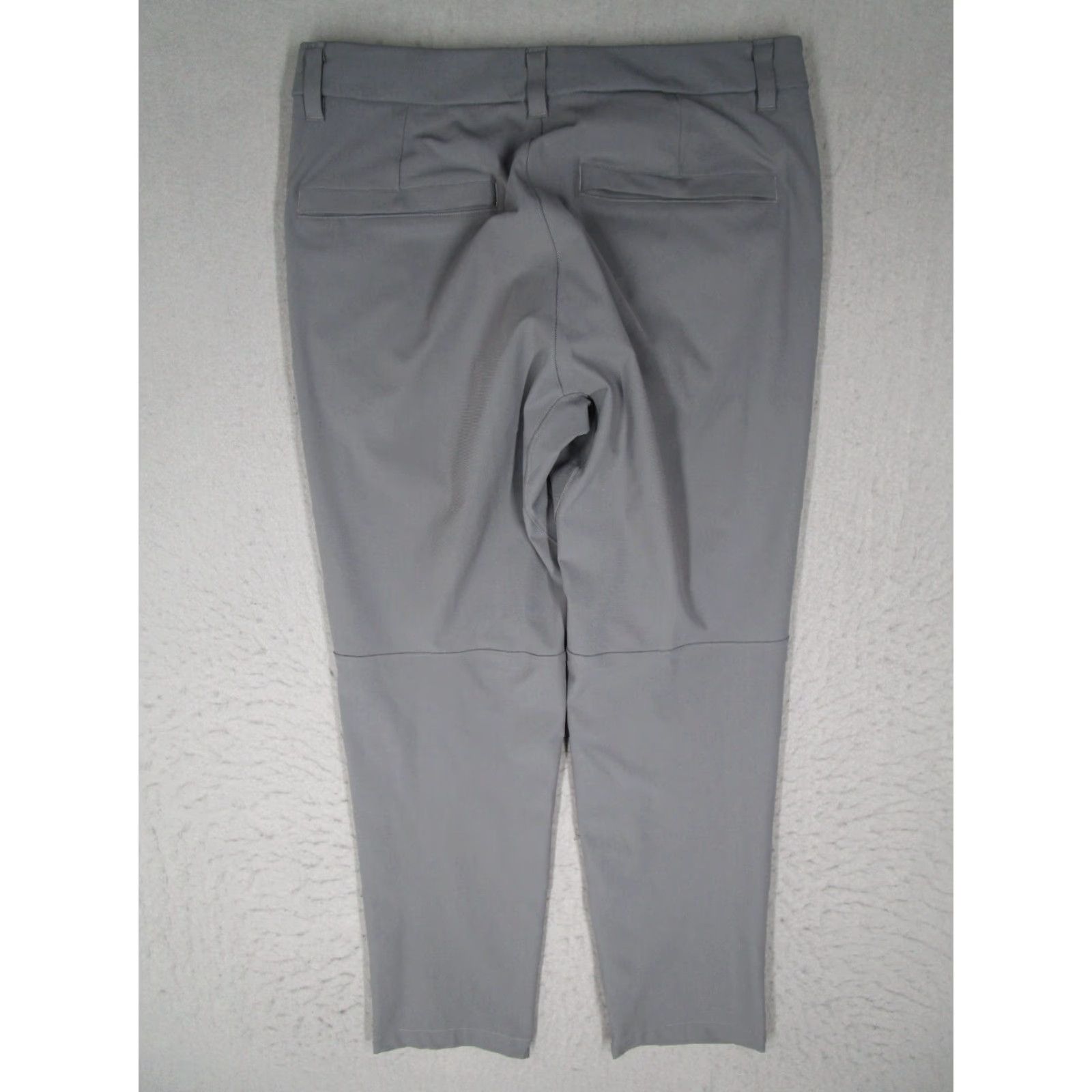 Lululemon Lululemon Pants Mens 31 Gray Commission Slim Chino Flat Front 26 Inseam Regular 31W 26L Logo Slim Size US 31 - 6 Thumbnail