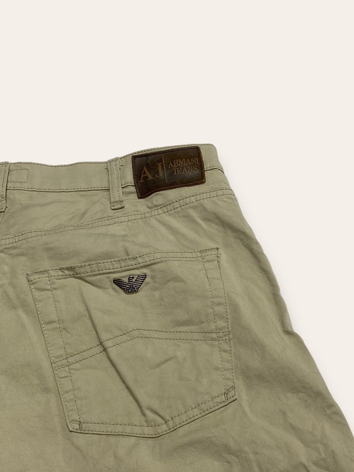 Armani Vintage ARMANI Beige Pants Size US 32 / EU 48 - 12 Thumbnail