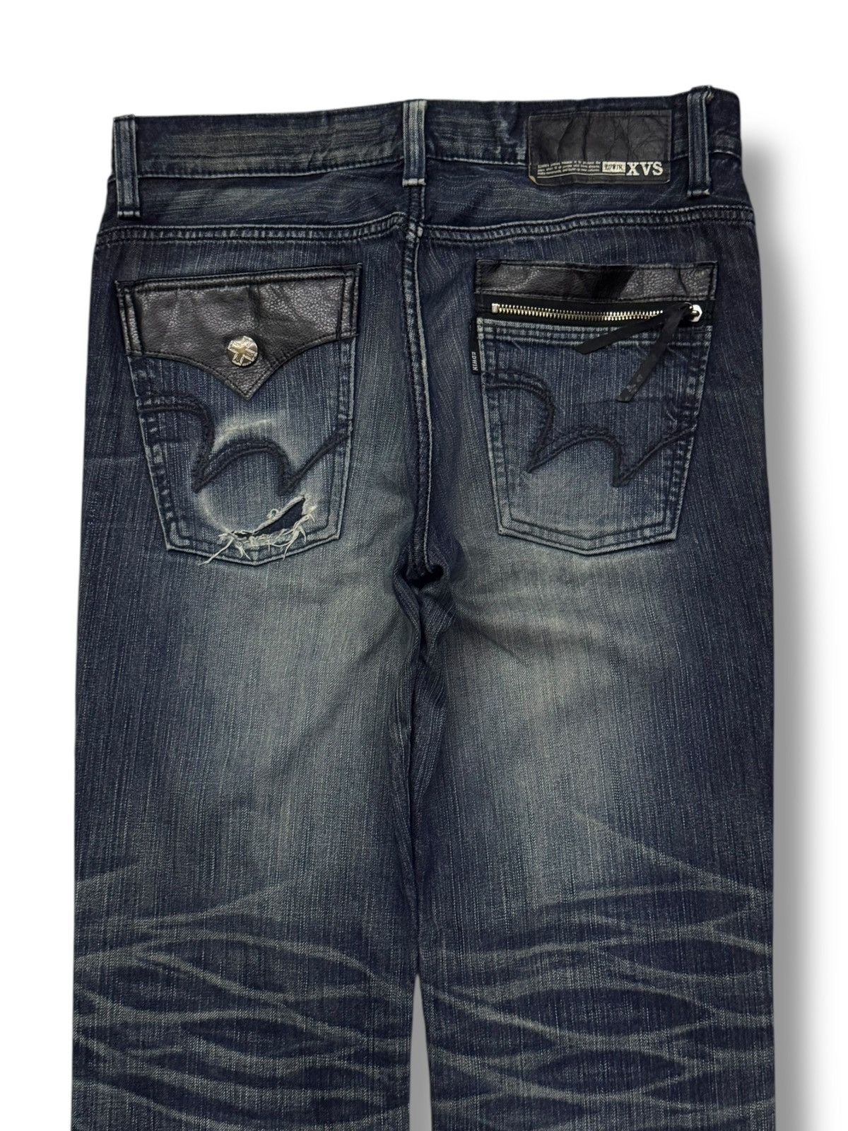 Edwin Vintage Edwin 412XVS Y2K Japanese Streetwear Denim Jeans 34 Size US 34 / EU 50 - 5 Thumbnail