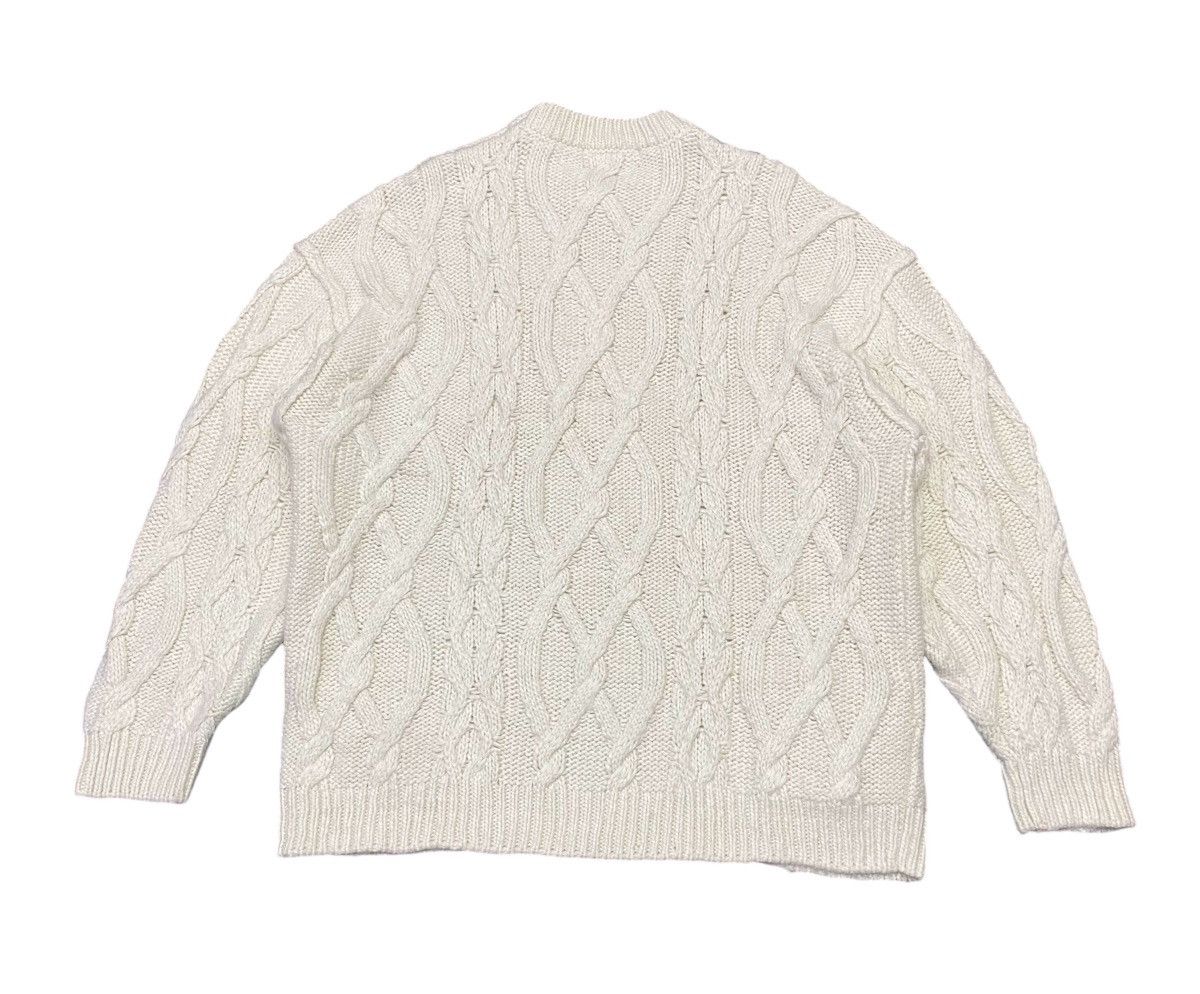 GU × Undercover Gu X Undercover Diagonal Zipper Coble Knit Sweater Size US M / EU 48-50 / 2 - 4 Thumbnail
