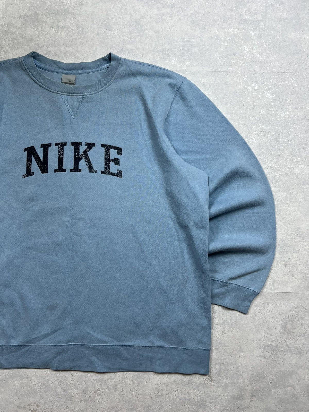 Nike 90s Nike Big Logo Spellout Vintage Y2K Oversized Sweatshirt Size US XL / EU 56 / 4 - 3 Thumbnail