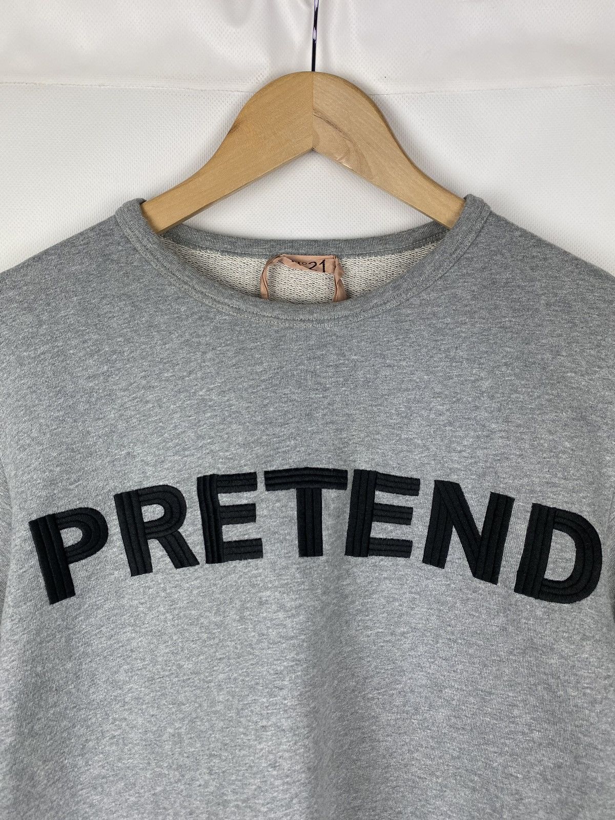 N21 N21 ladies big logo Pretend short sleeve sweatshirt pullover Size M / US 6-8 / IT 42-44 - 9 Thumbnail