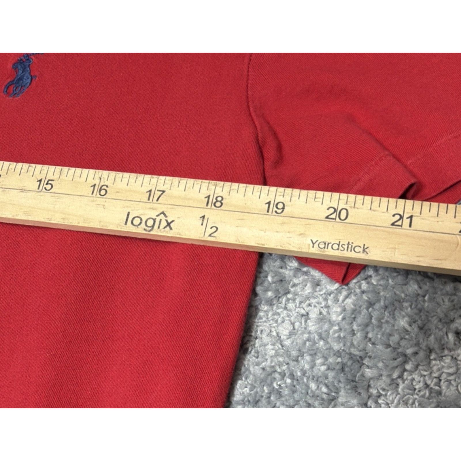 Polo Ralph Lauren Polo Ralph Lauren Small Red Navy Pony Logo Short Sleeve Size US S / EU 44-46 / 1 - 3 Thumbnail