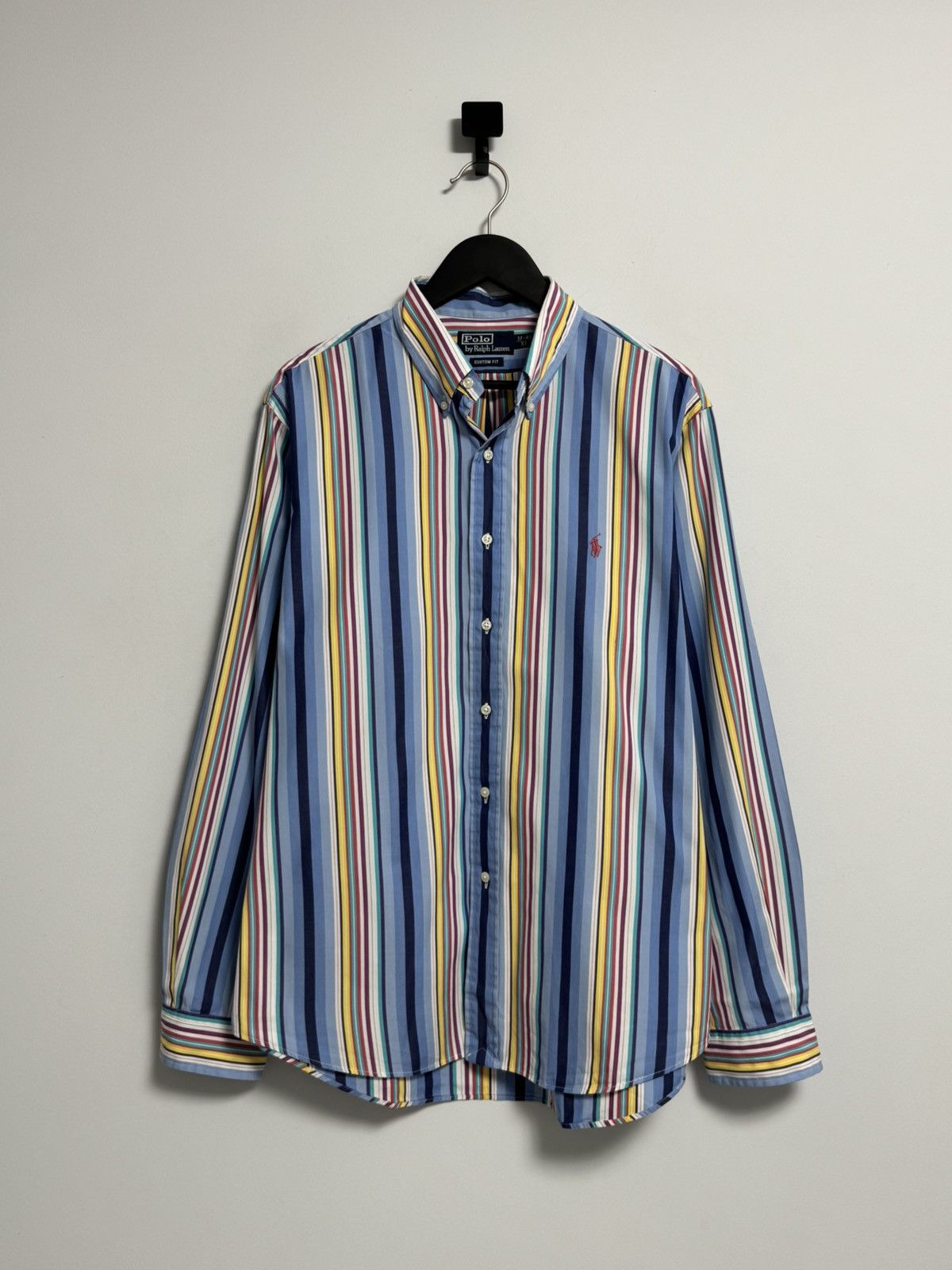 Polo Ralph Lauren Polo Ralph Lauren Button Up Shirt Vintage 90’s Size US XL / EU 56 / 4 - 1 Thumbnail