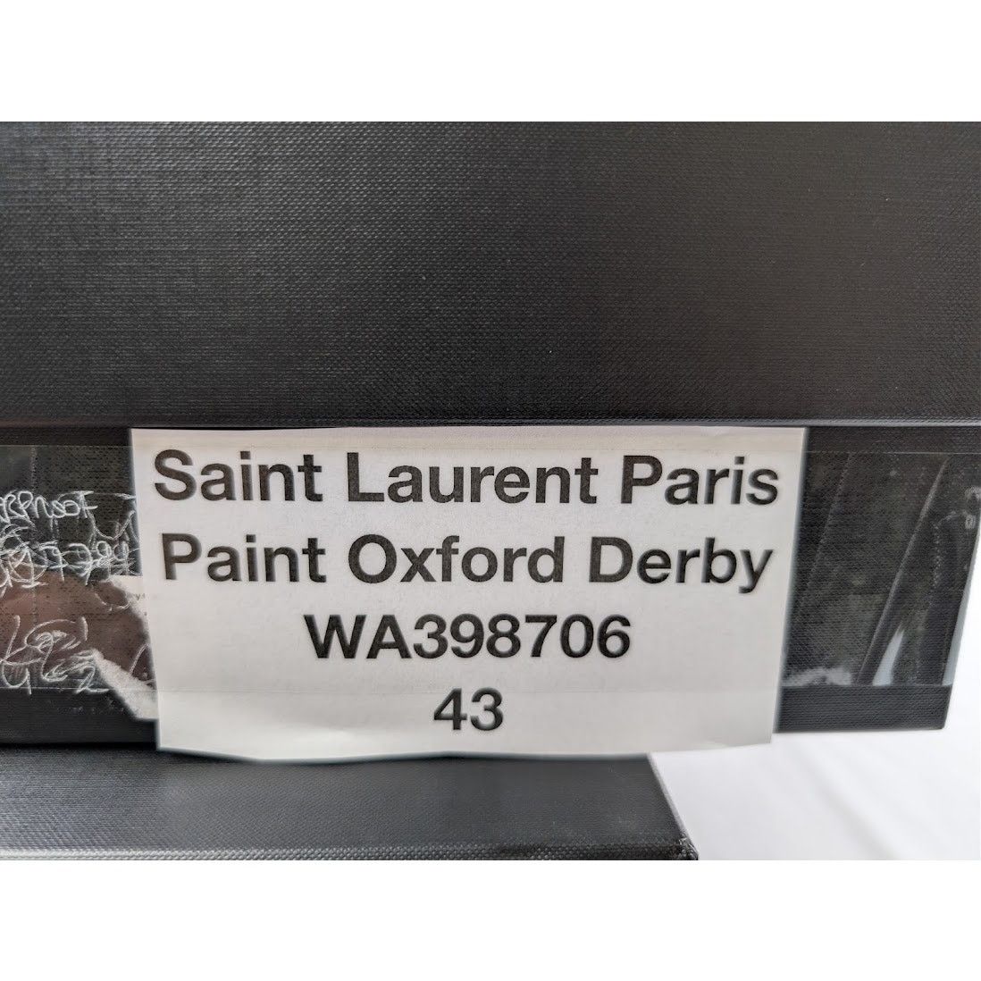 Saint Laurent Paris o1rshd1 Q:2 / Paint Oxford Derby Shoe boots in Multicolor Size US 10 / EU 43 - 16 Thumbnail