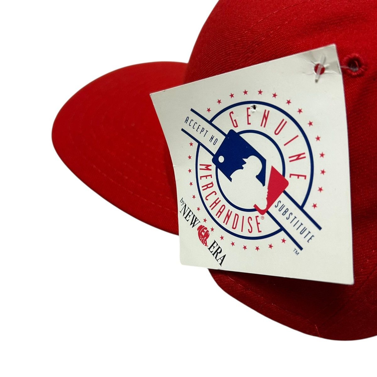New Era DEADSTOCK 90s TEXAS RANGERS NEW ERA SNAPBACK HAT Size ONE SIZE - 3 Thumbnail