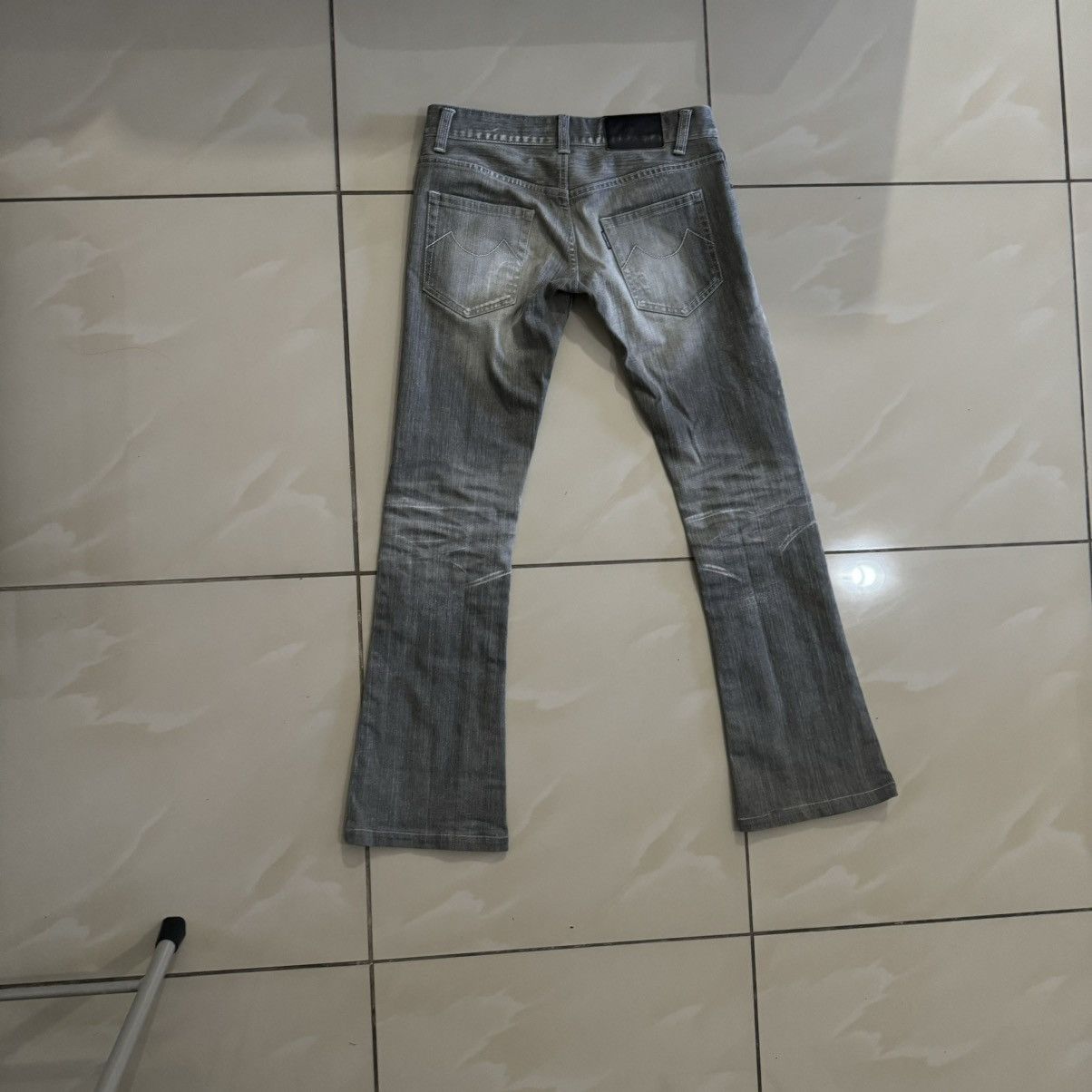 Tornado Mart Tornado Mart Gray bootcut denim Size US 30 / EU 46 - 2 Thumbnail