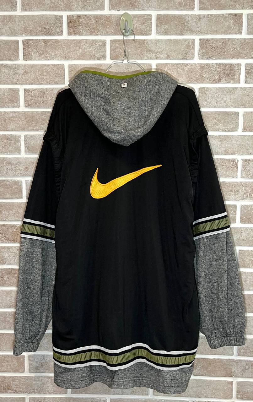 Nike Jacket vintage basketball Hip Hop Rap Style Big Logo